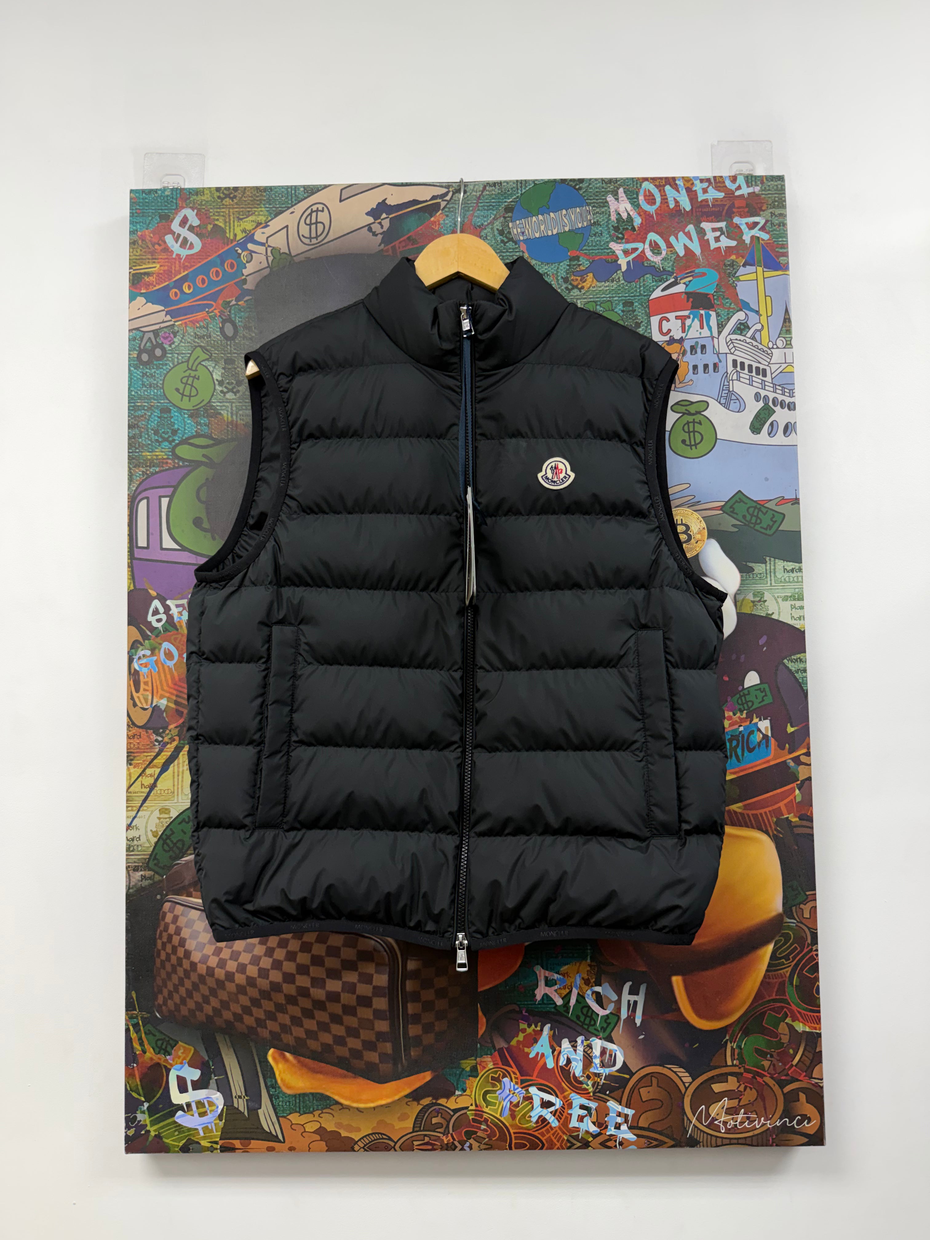 Moncler Black Contrin Giubbtto (3) Vest