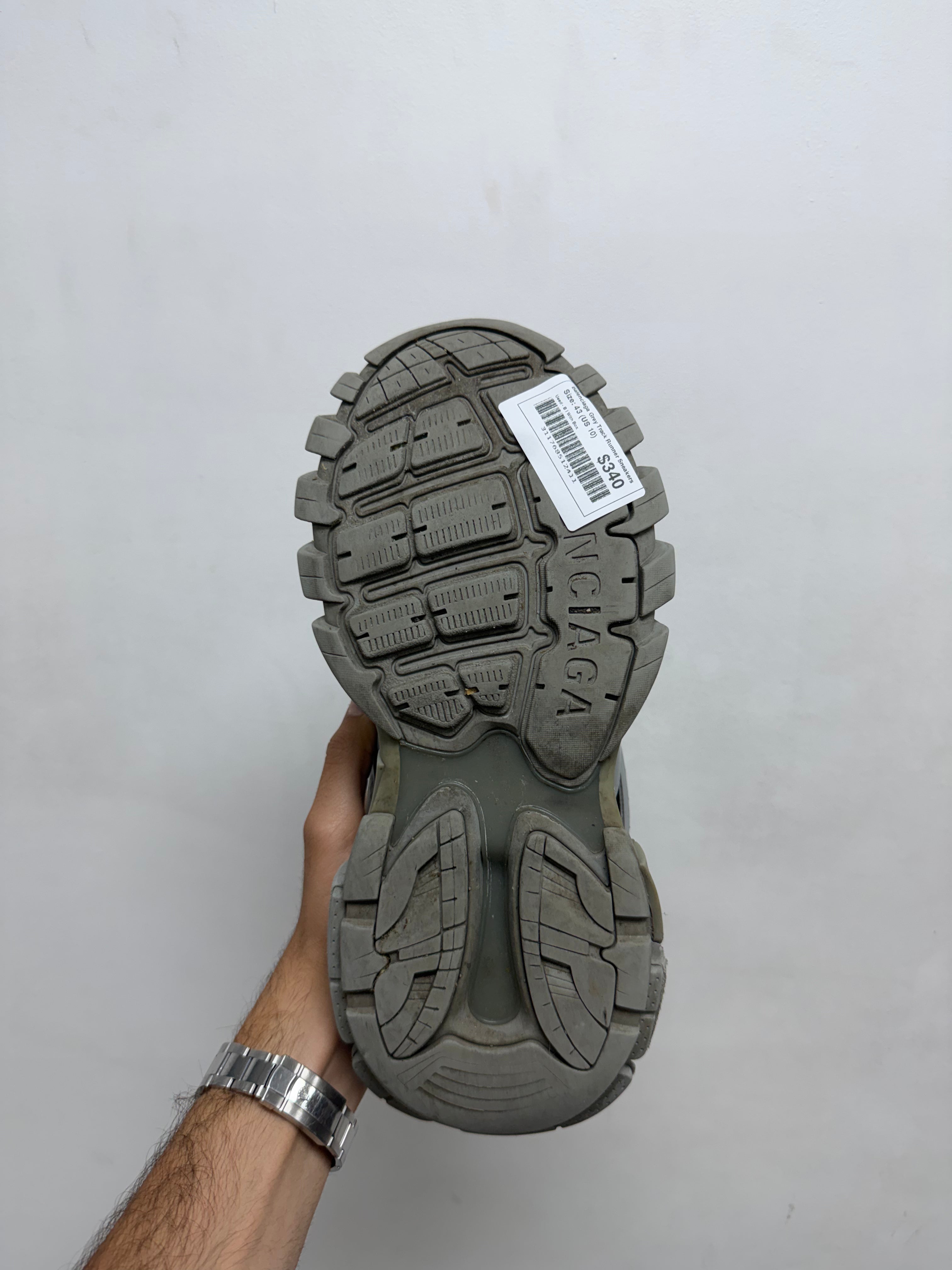 Balenciaga Track Runner Grey Sneakers