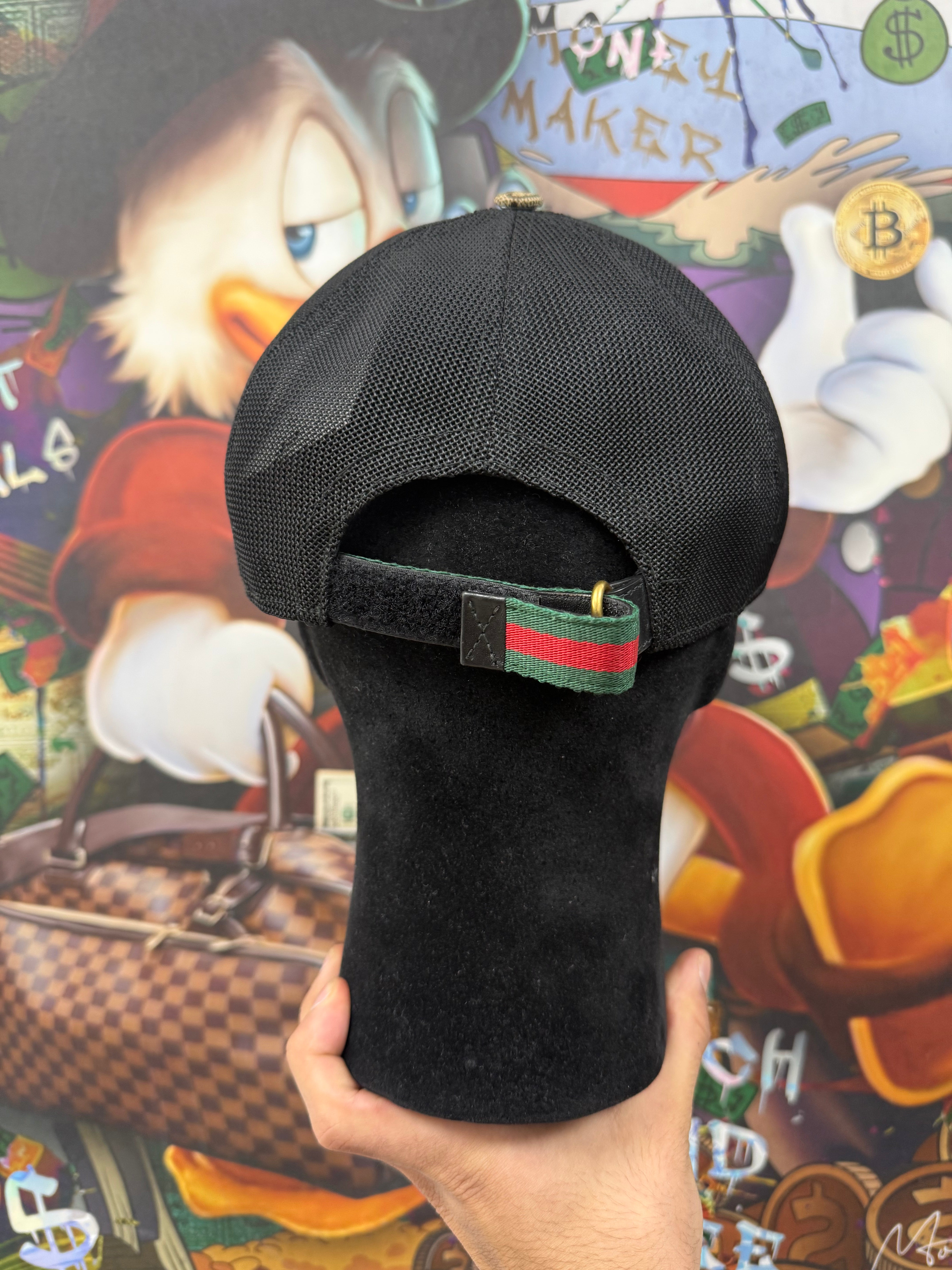 Gucci Monogram Snake Trucker Hat
