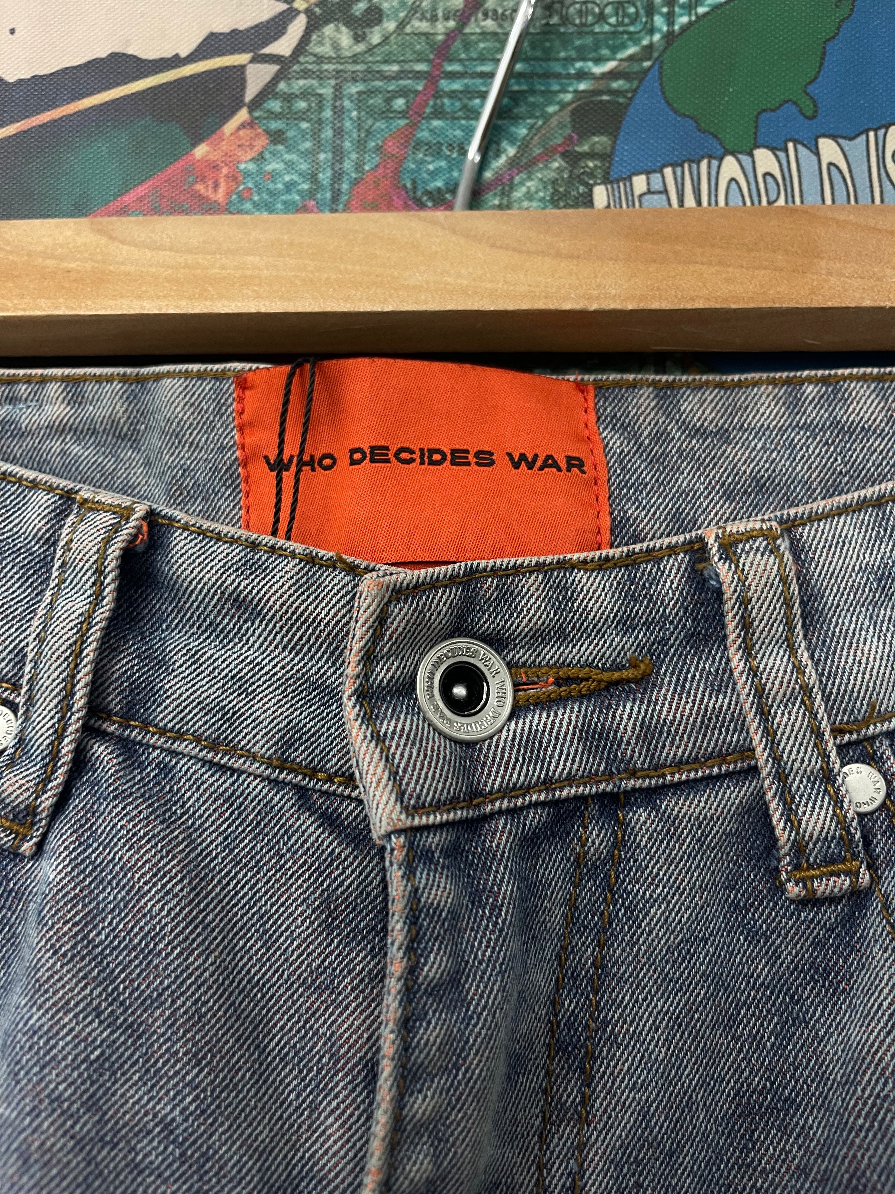 WDW Orange Jesus Denim Light Wash Used