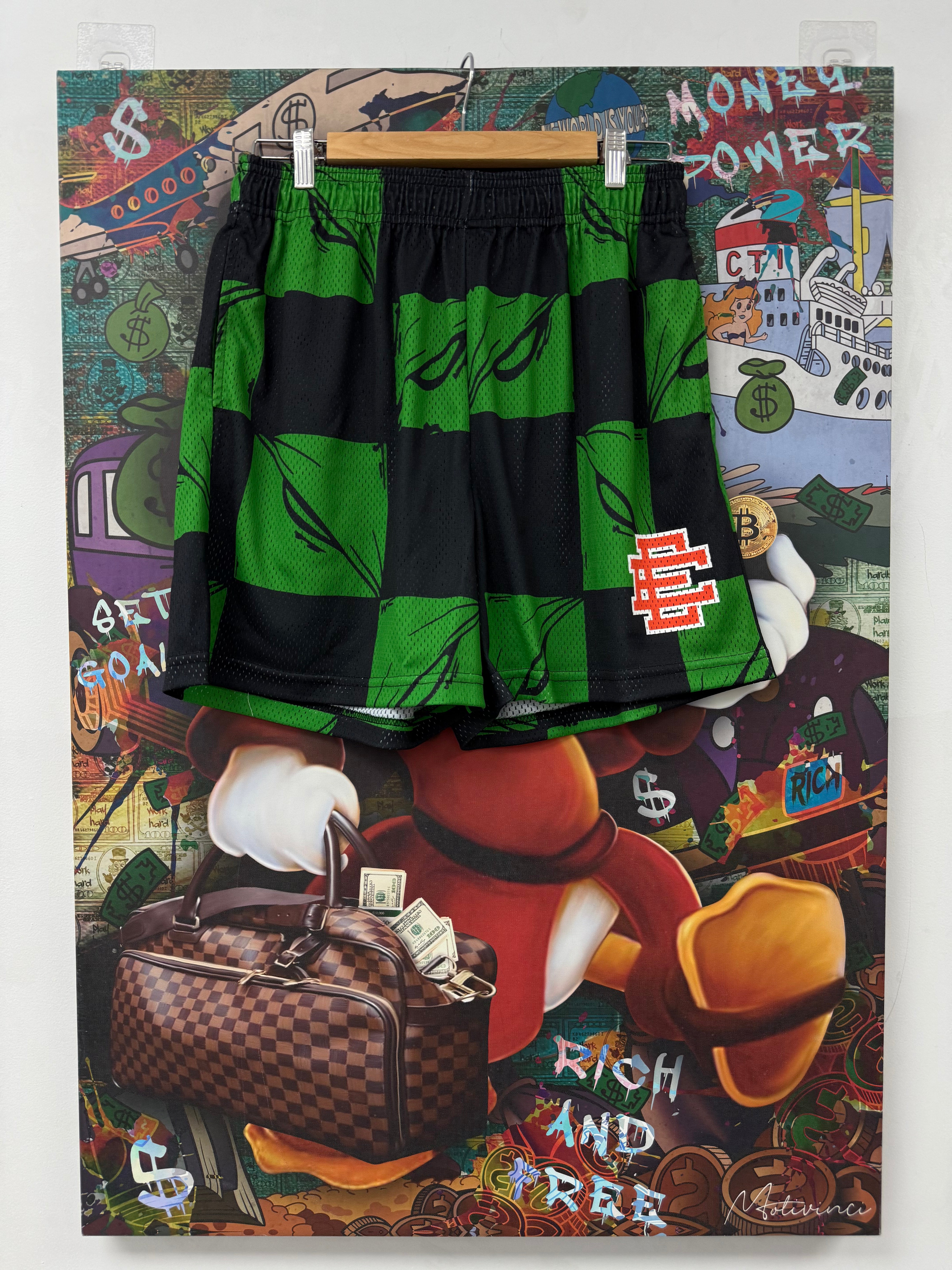 Matty Boy x Eric Emanuel 99 Eyes Shorts (S M L XL XXL) New