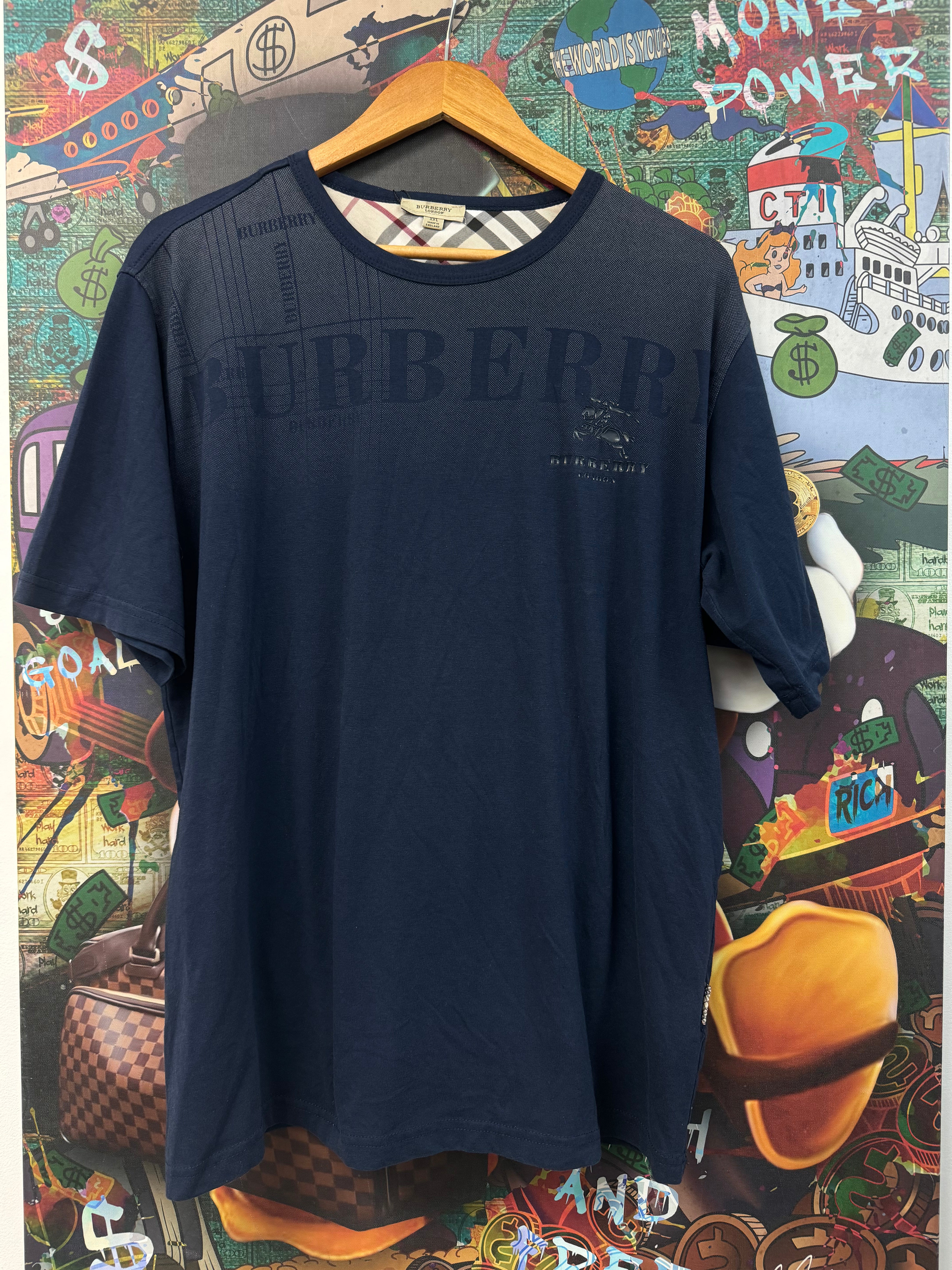 Burberry Navy Tee