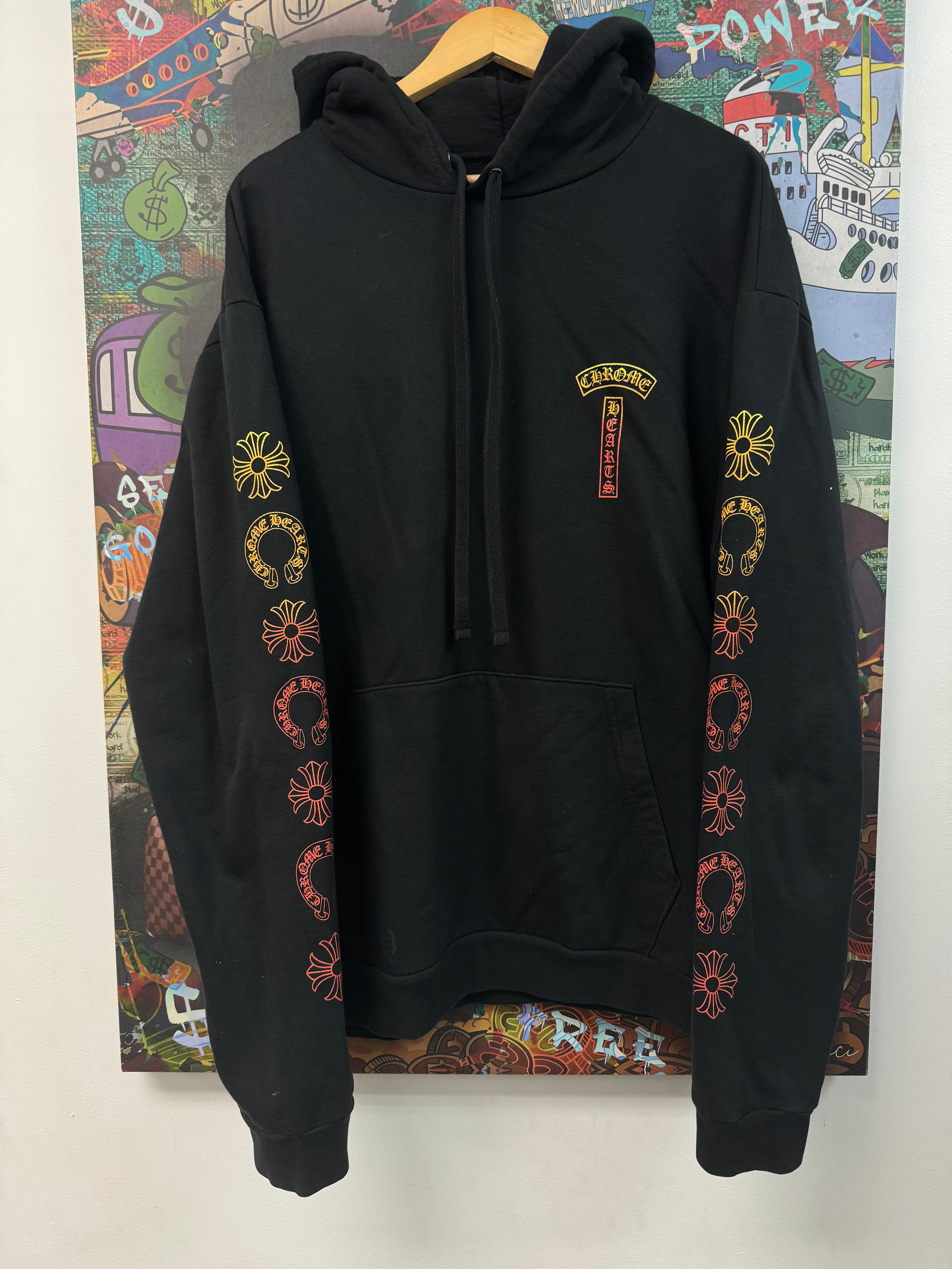 Chrome Hearts Gradient T bar Hoodie