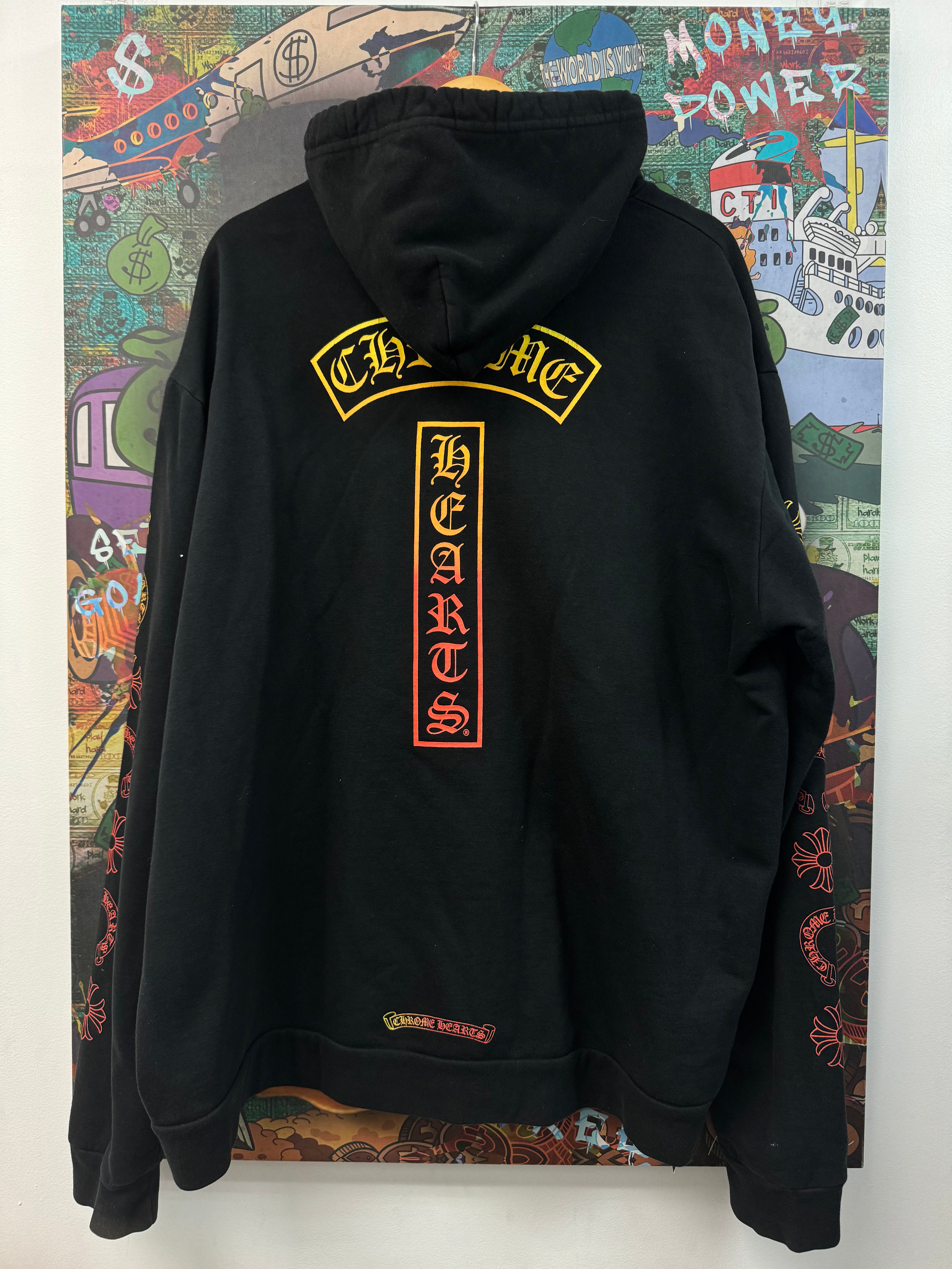 Chrome Hearts Gradient T bar Hoodie
