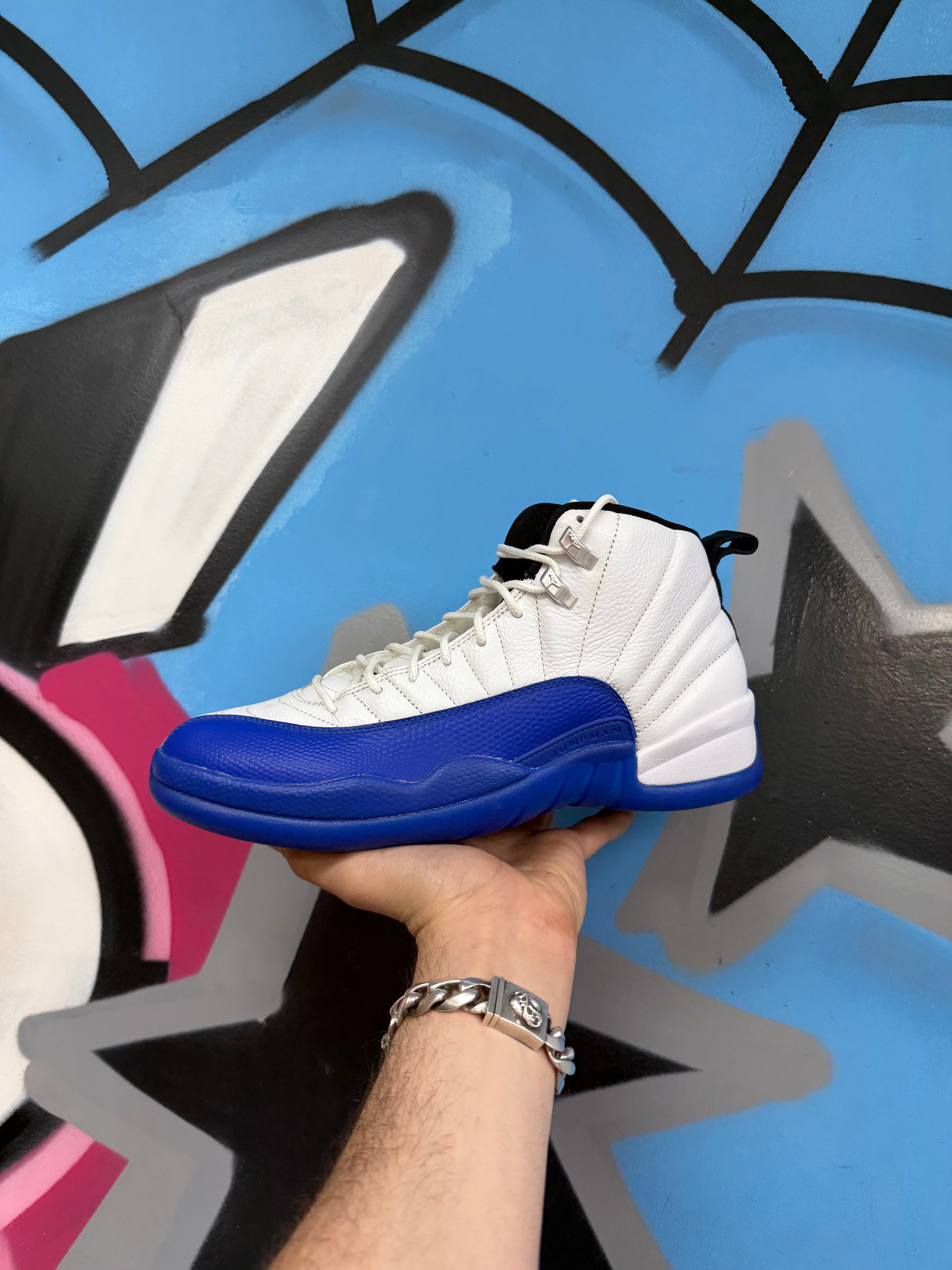 Jordan 12 Blueberry Sneakers