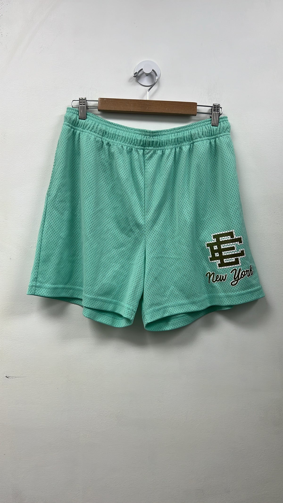 Eric Emanuel Baby Blue New York Shorts