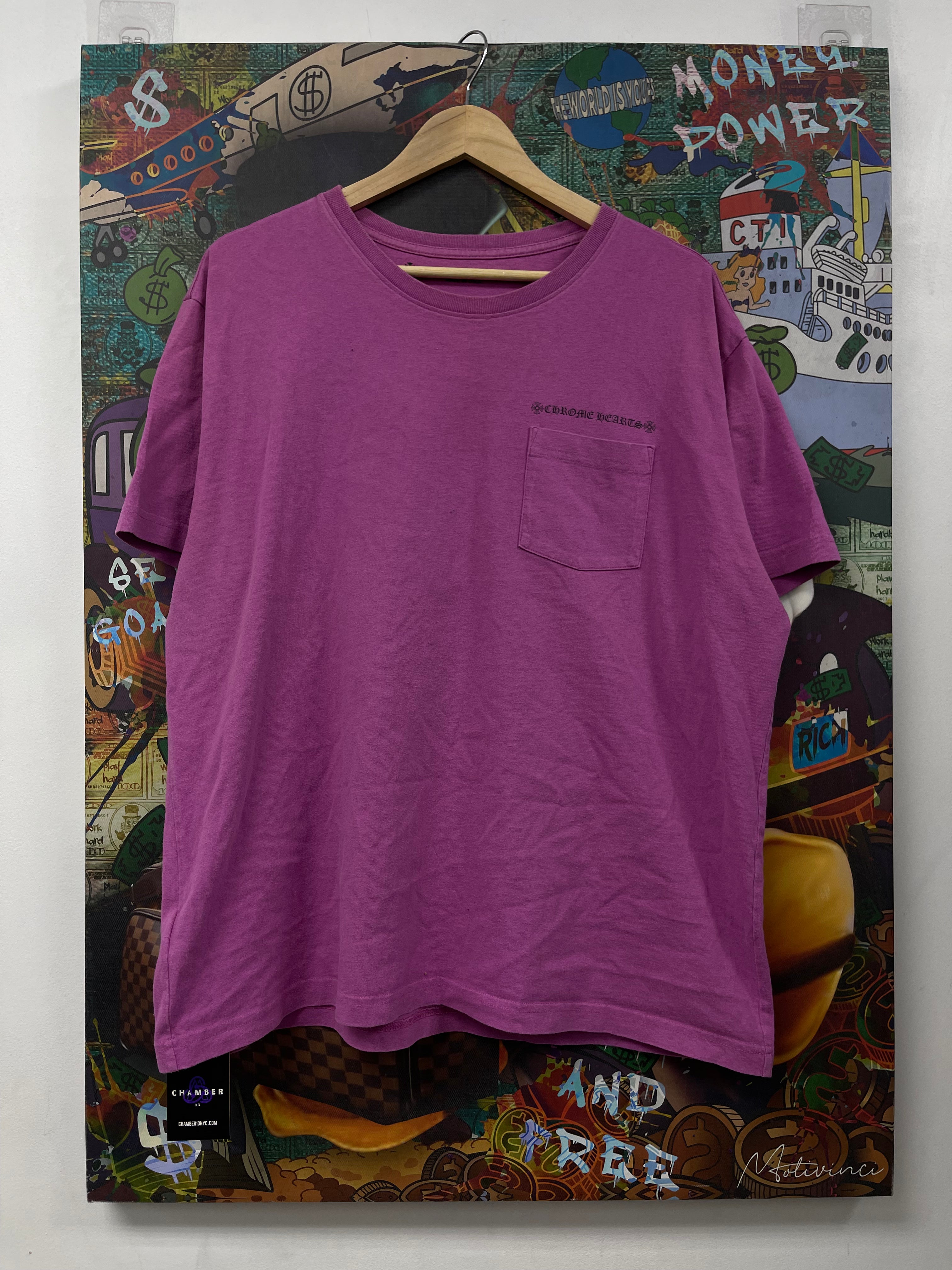 Chrome Hearts Matty Boy Purple Web Tee