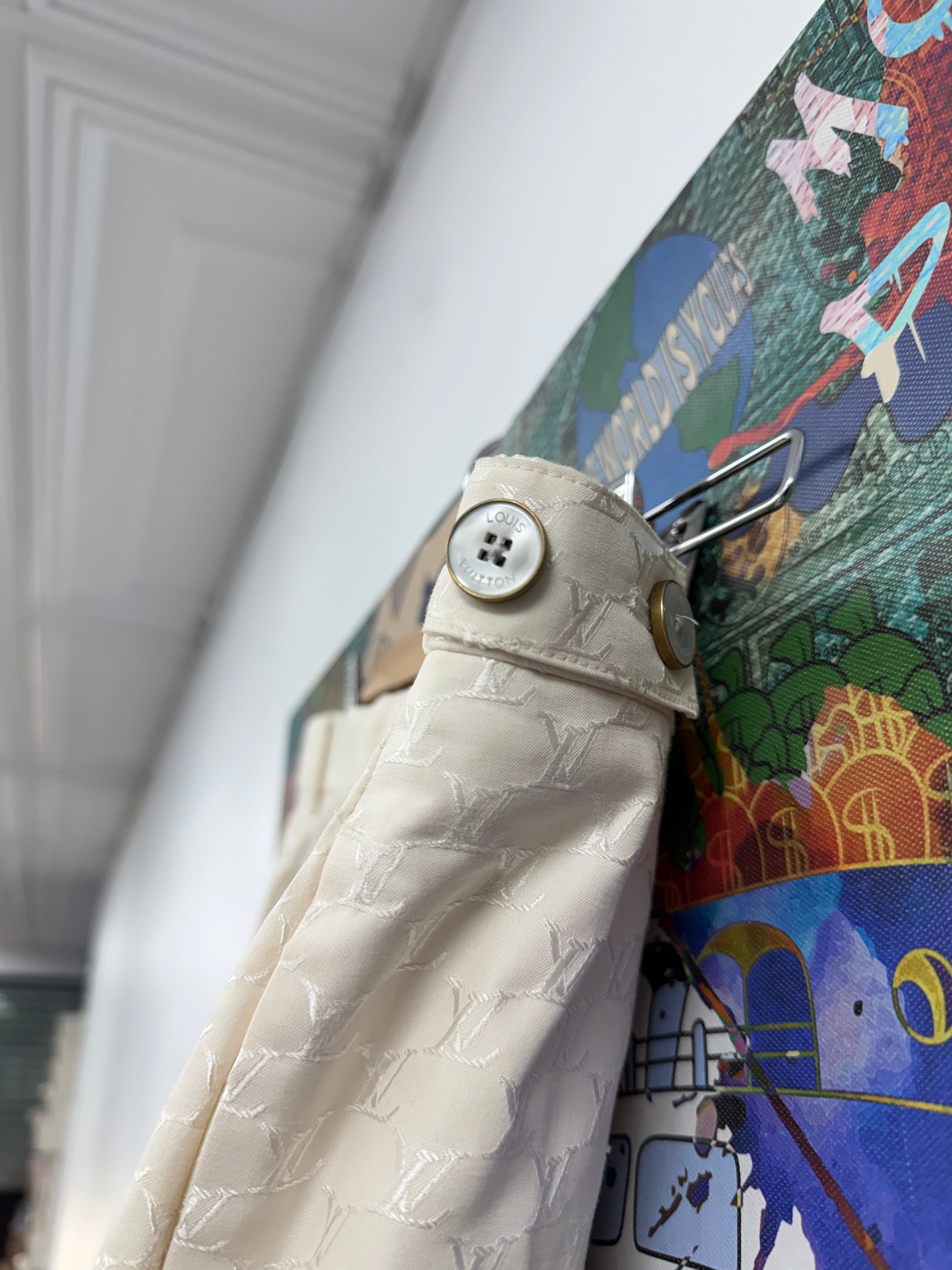 Louis Vuitton Tan Monogram Chino (Altered) Pants