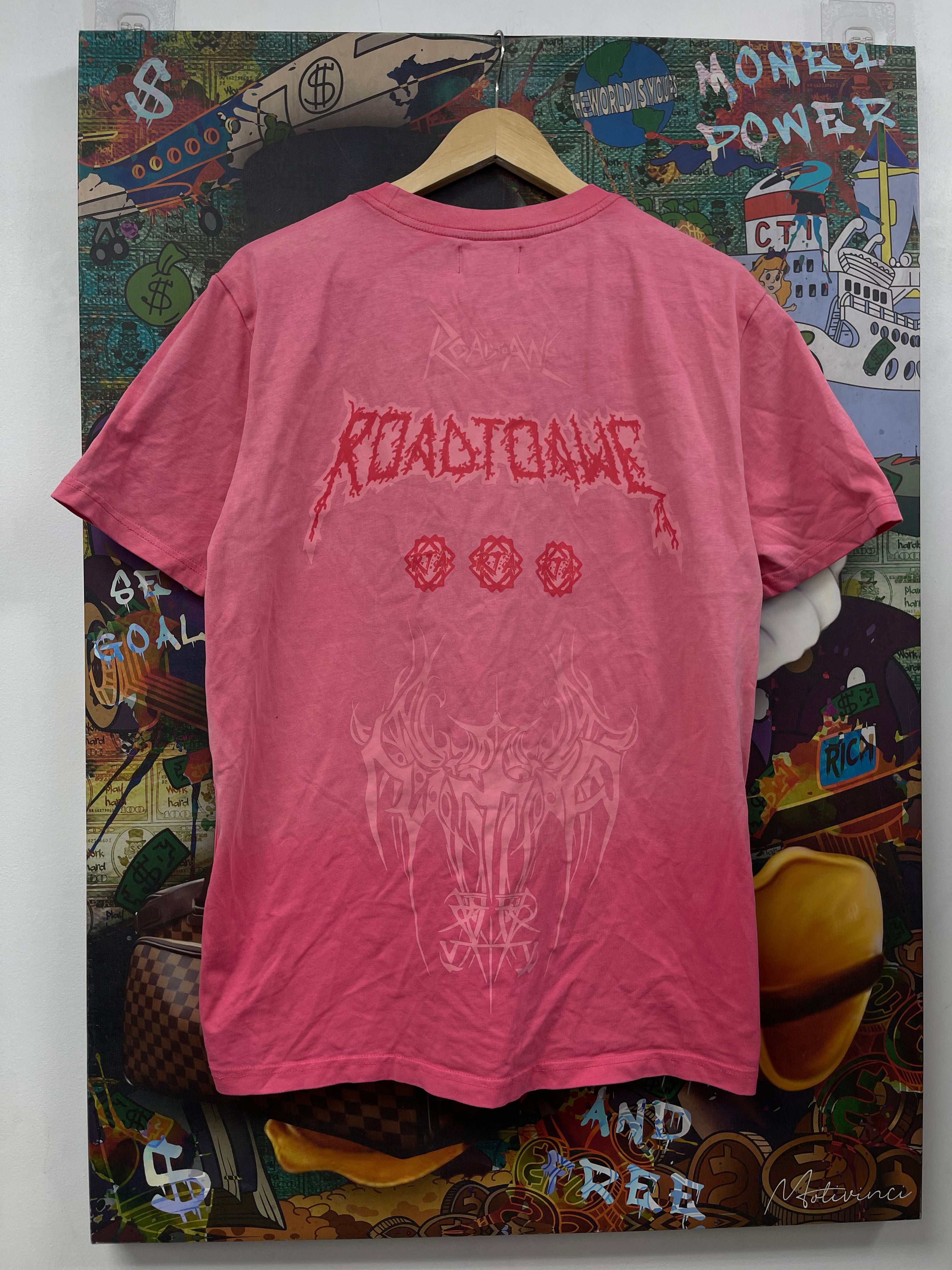 RTA Pink Red Logo Tee
