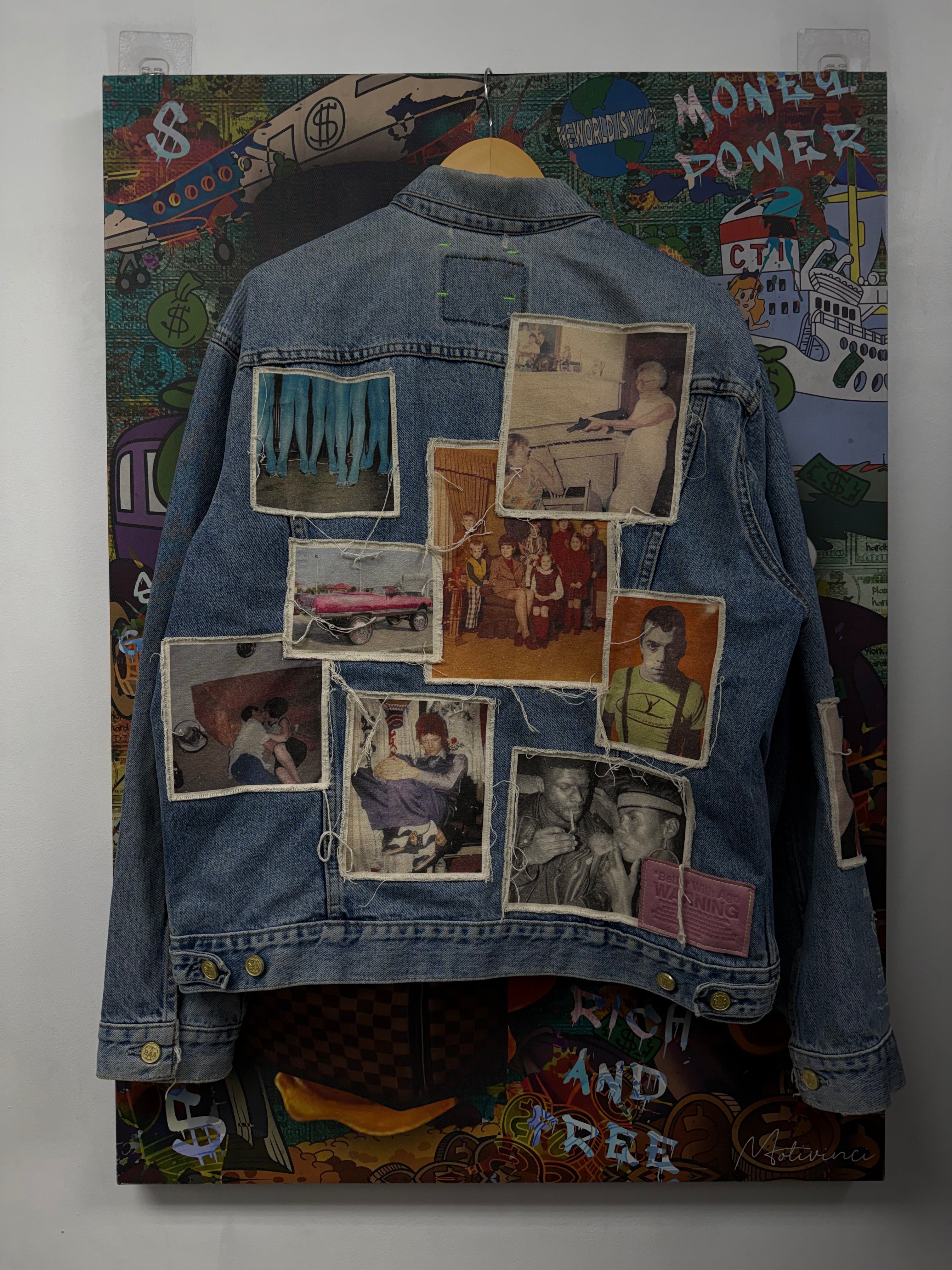 Better With Age Jean Potrait Denim Jacket