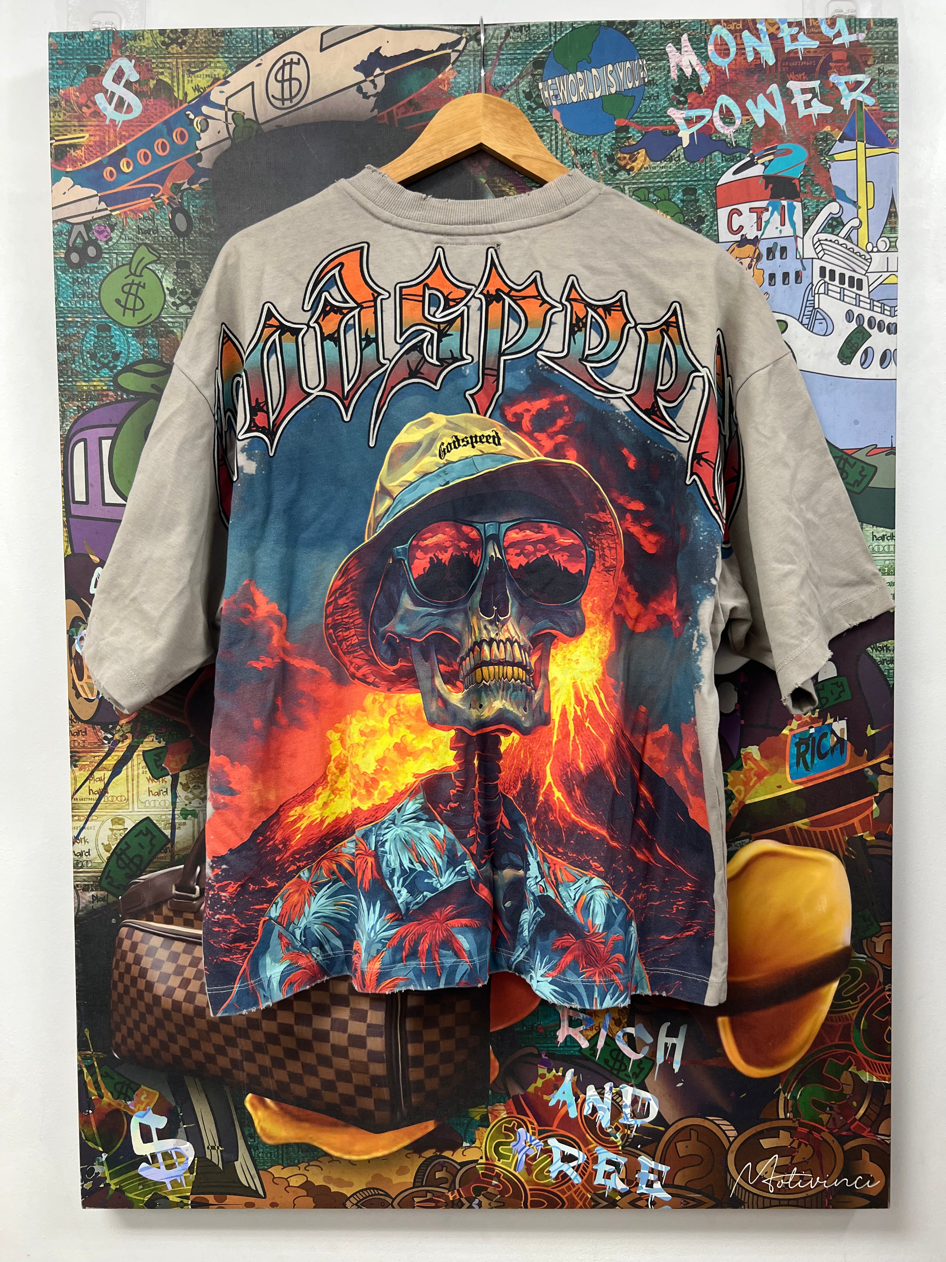 Godspeed Stone Natural Disaster Tee
