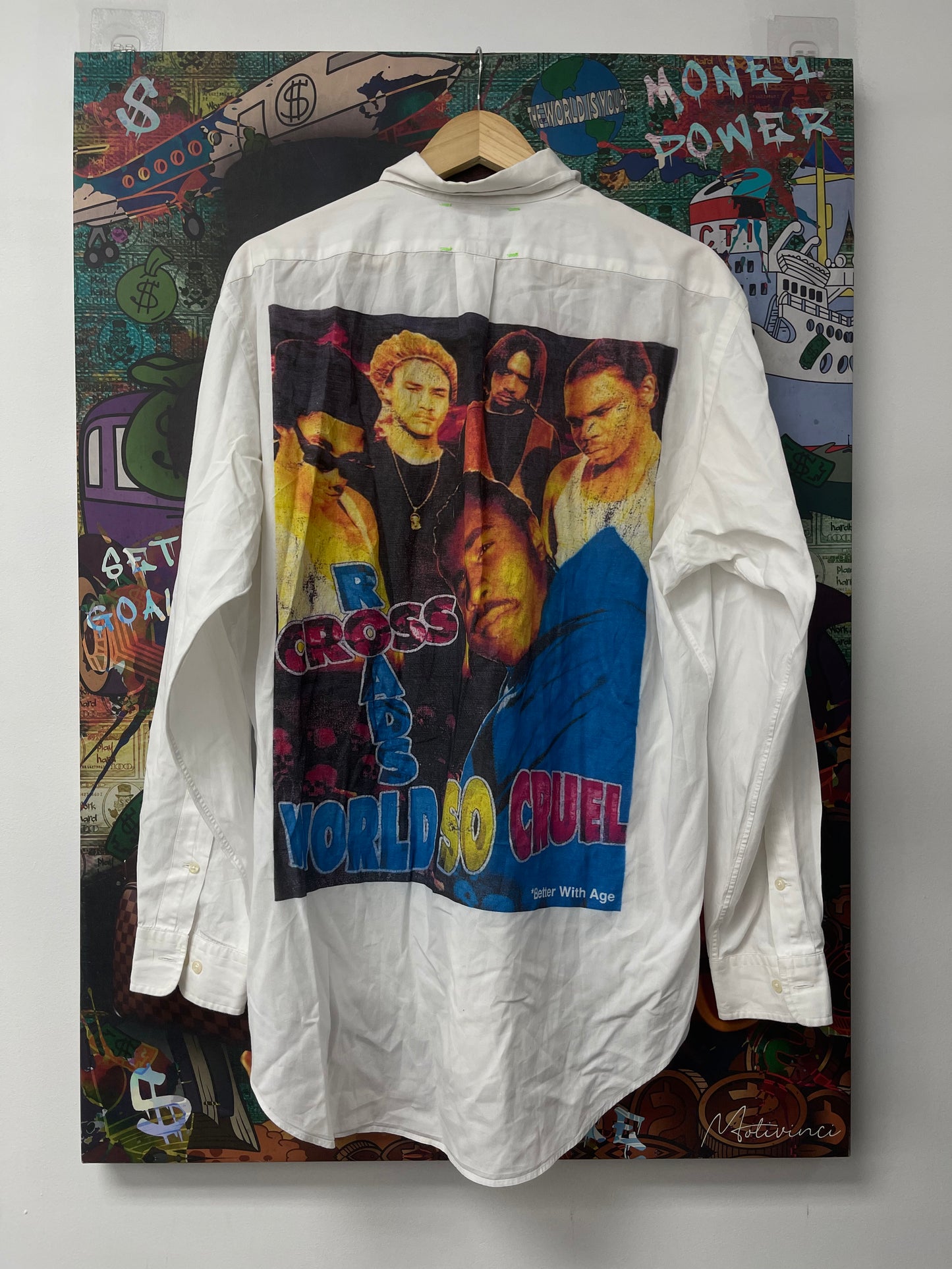Better With Age Flesh And Bone Button Up New With Tags