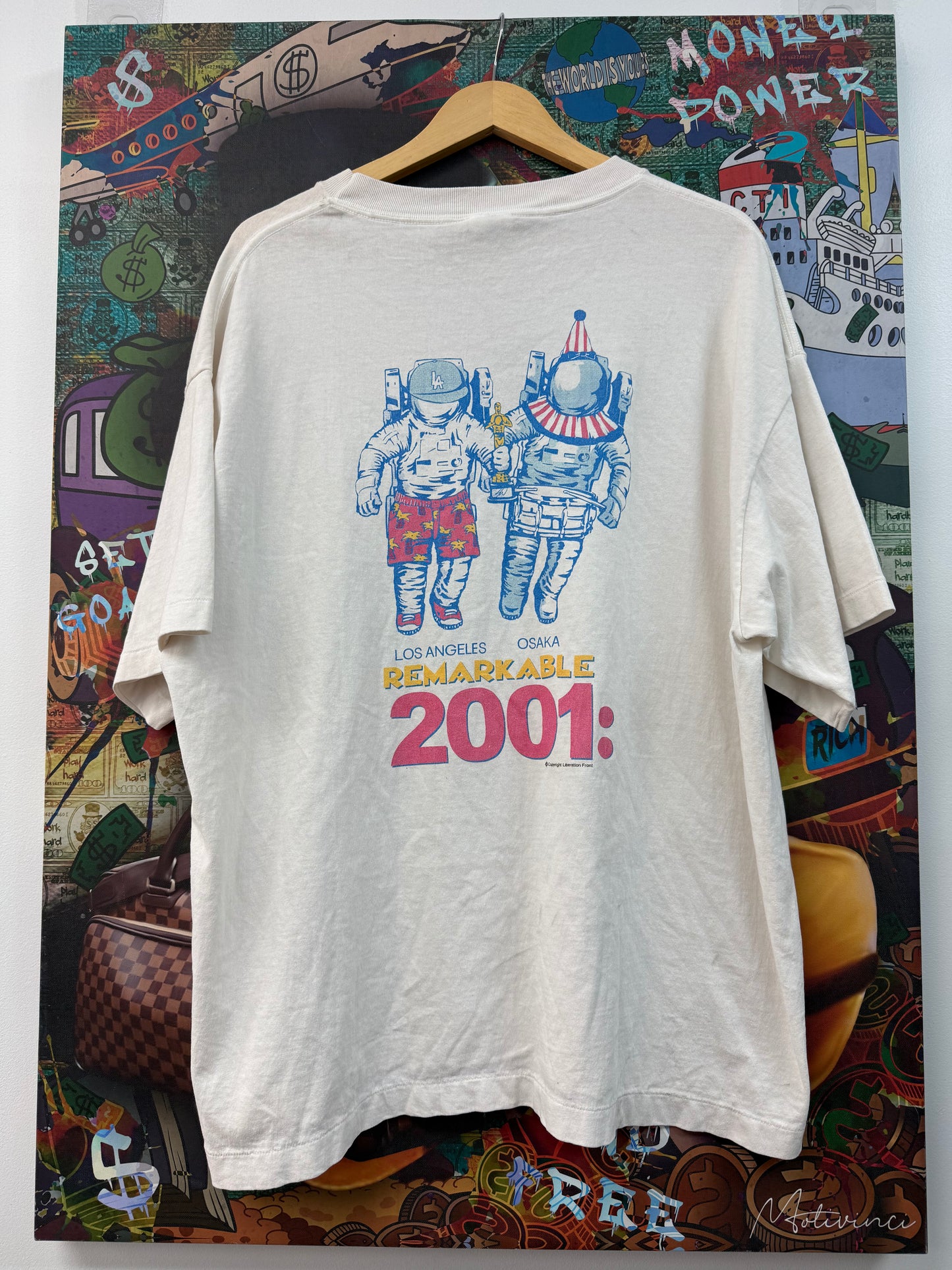 Saint Michael Sean Wotherspoon White Astronaught Tee