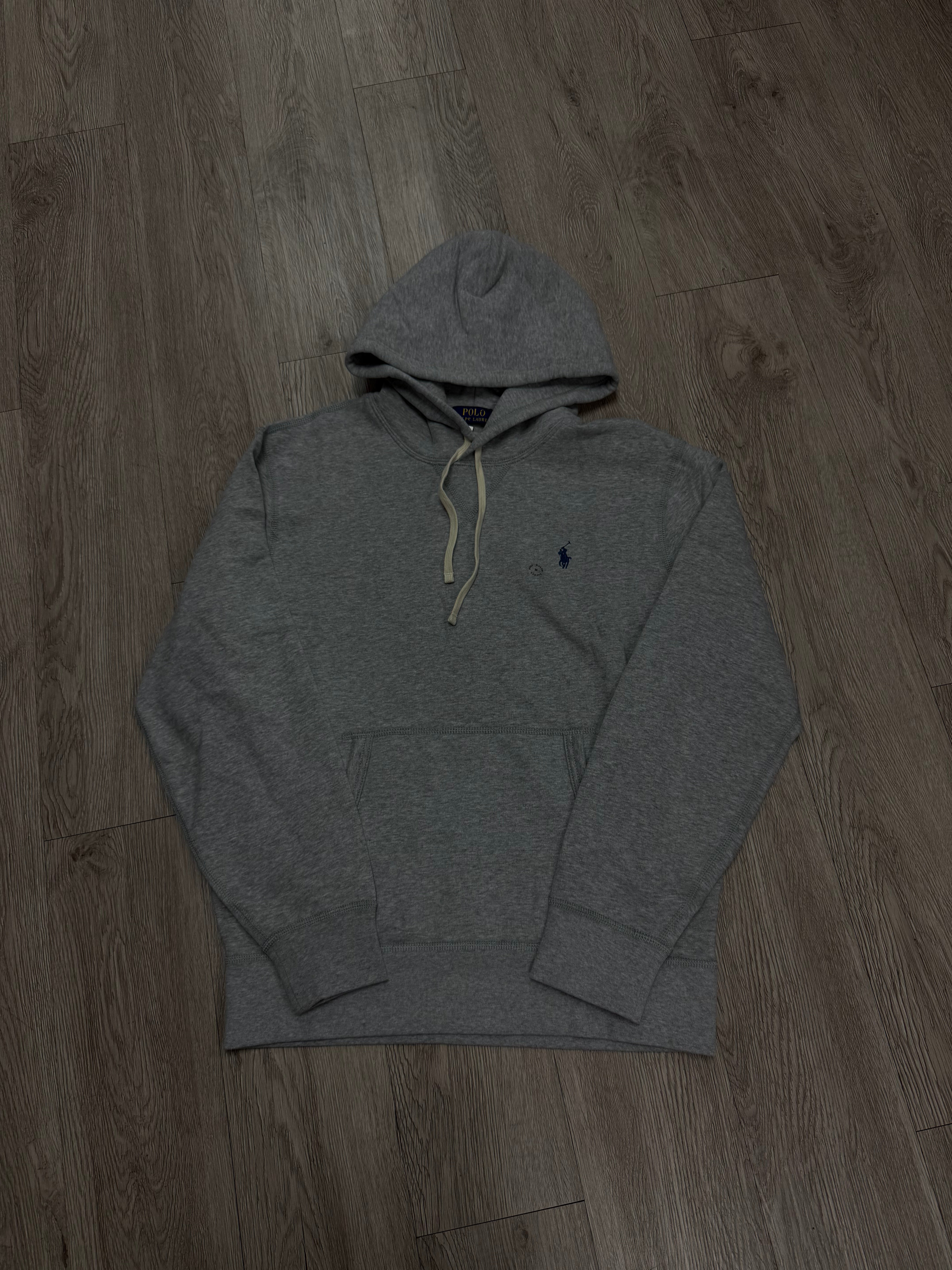 Polo Grey Pullover Hoodie