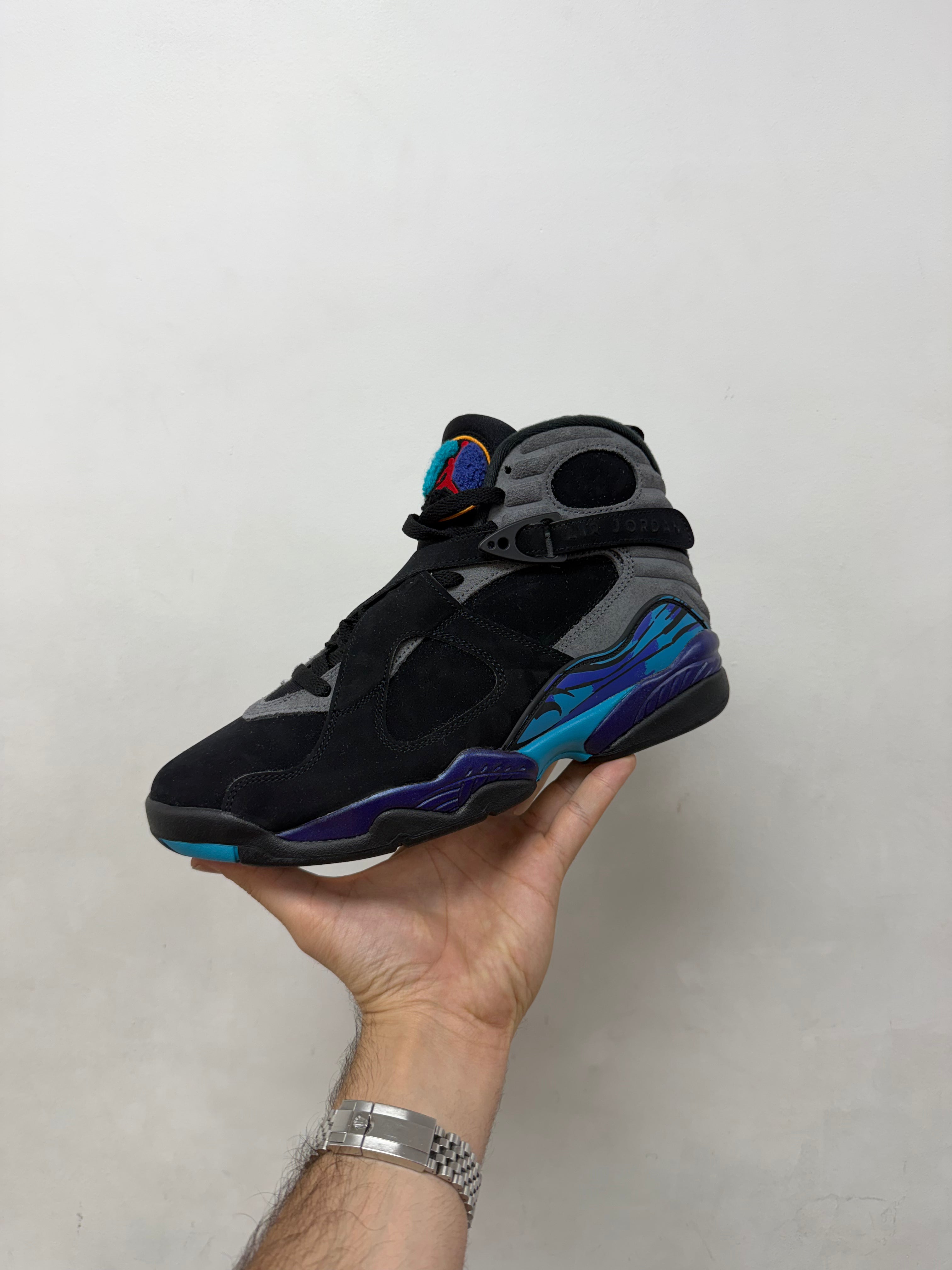 Jordan 8 Aqua Sneakers