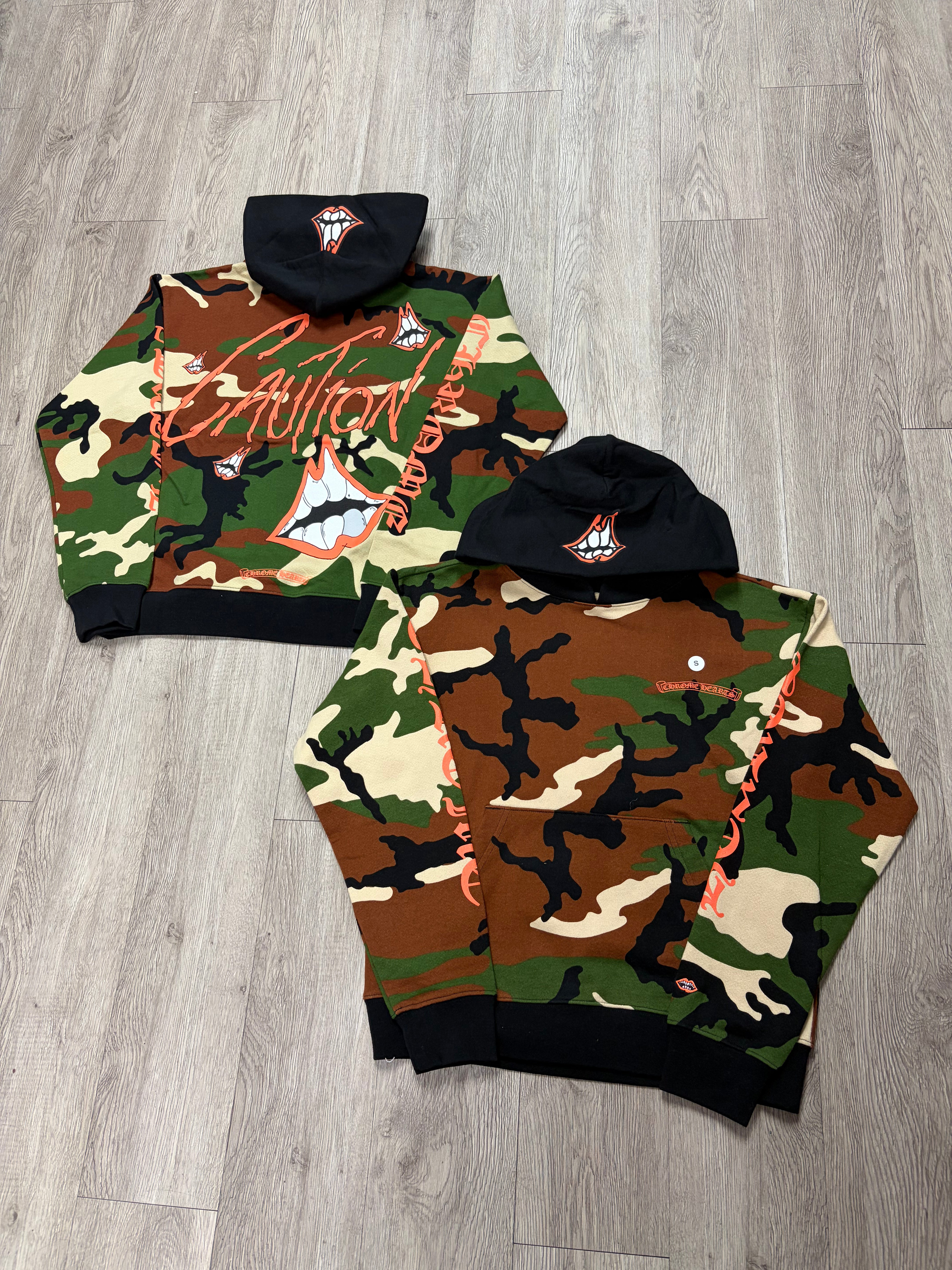 Chrome Hearts Matty Boy Caution Hoodie New Small N/A