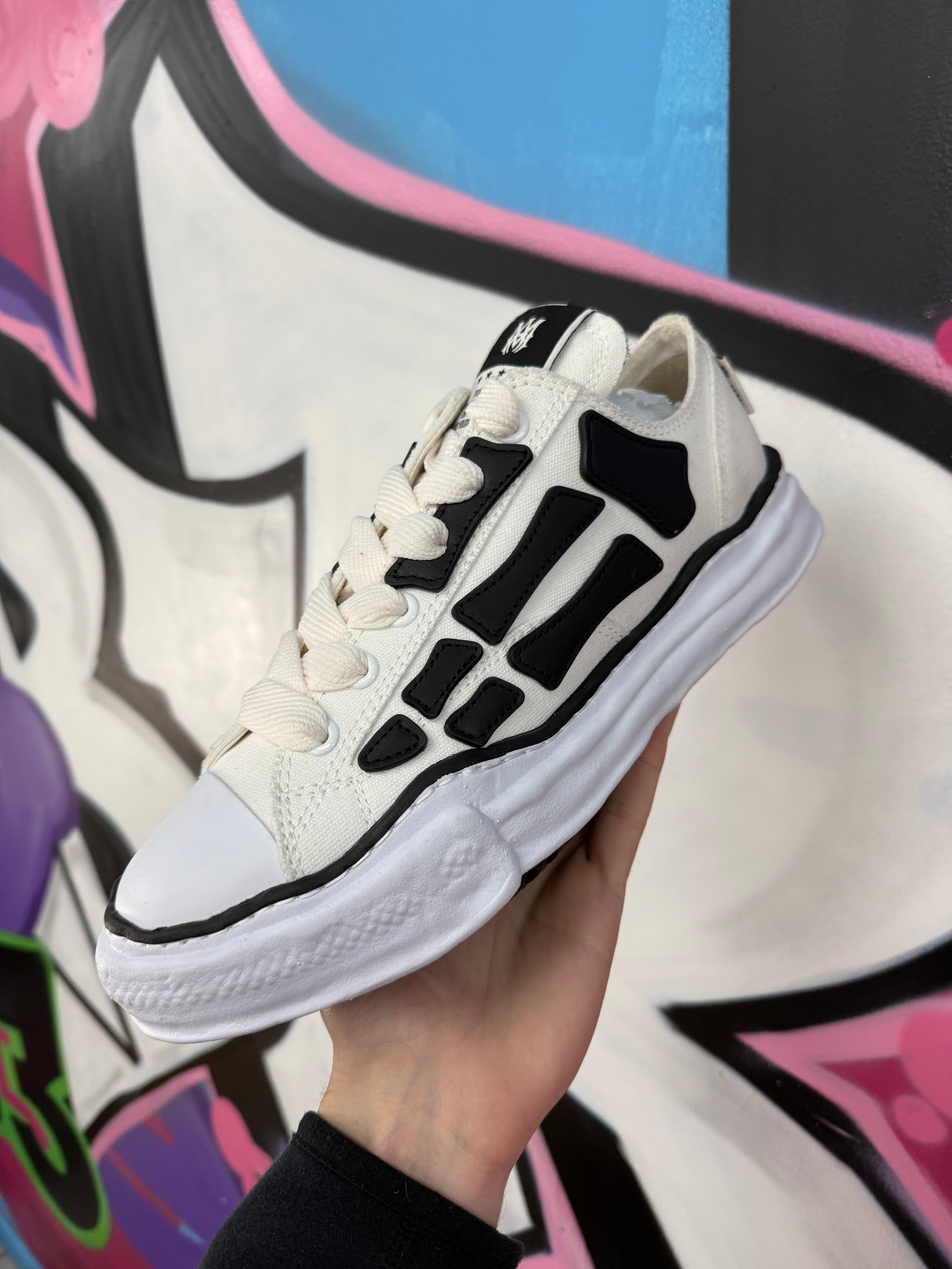 MMY x Amiri Bone Sneaker Low White New 44 (US 11) With Box