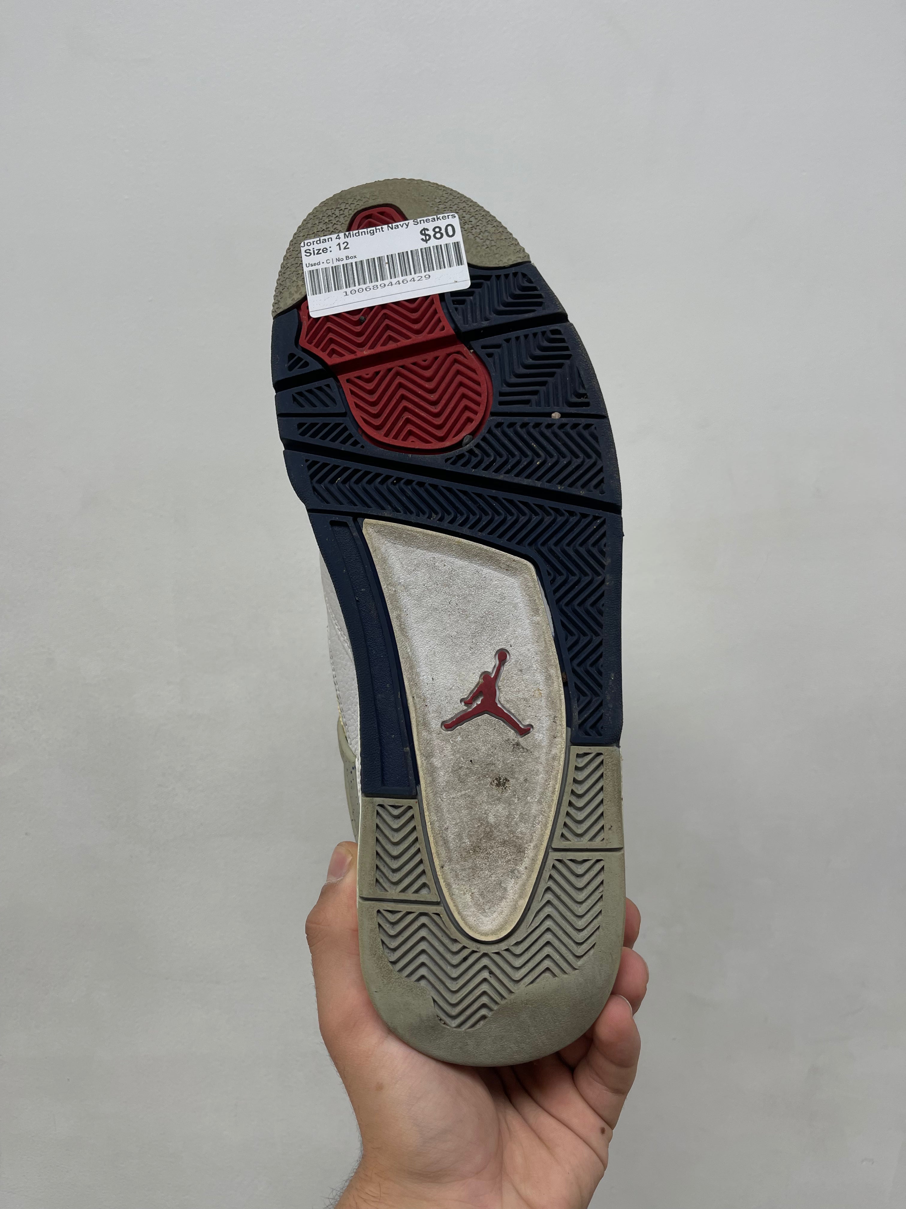 Jordan 4 Midnight Navy Sneakers