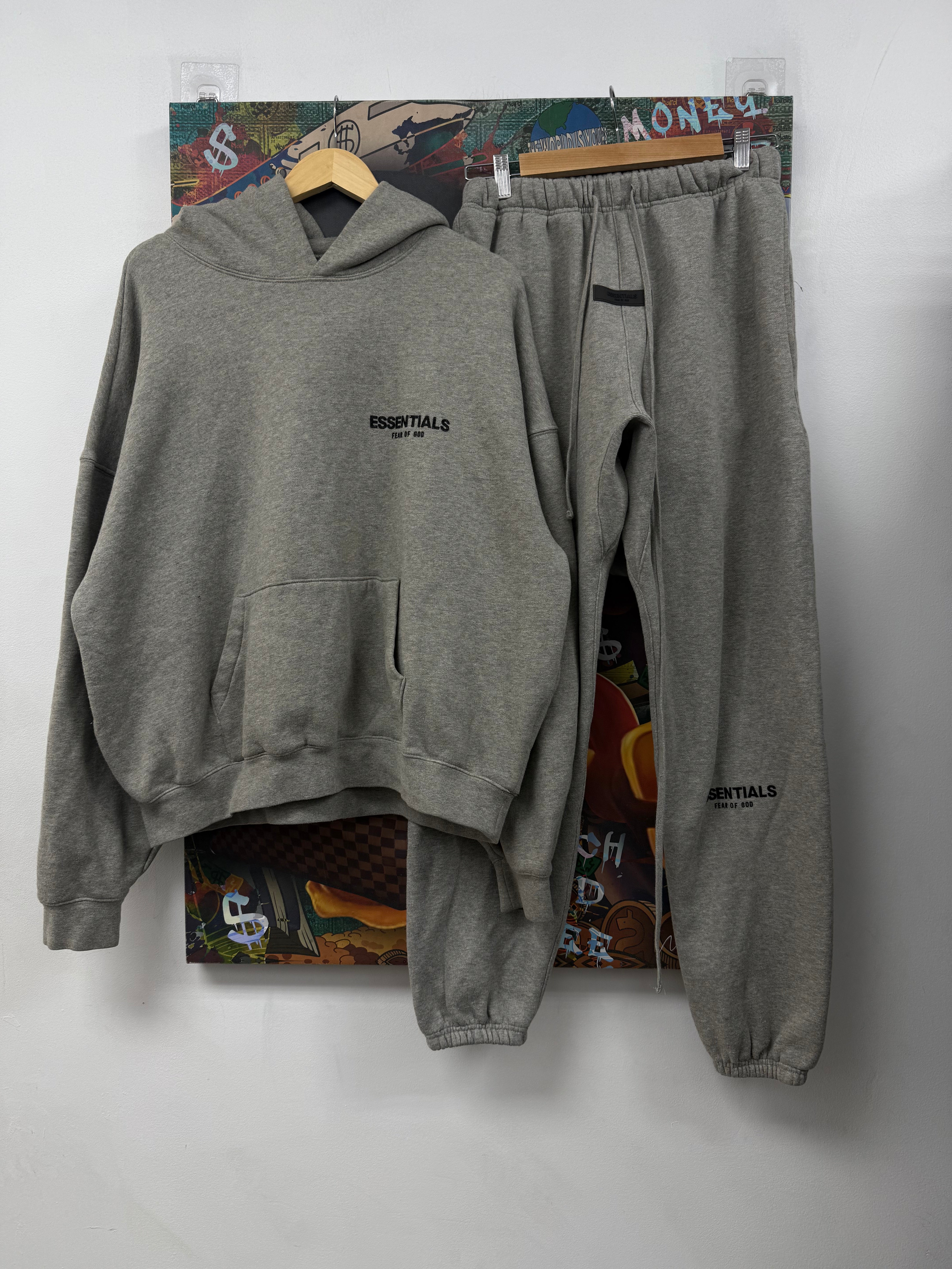 Essentials Dark Oatmeal Sweatsuit