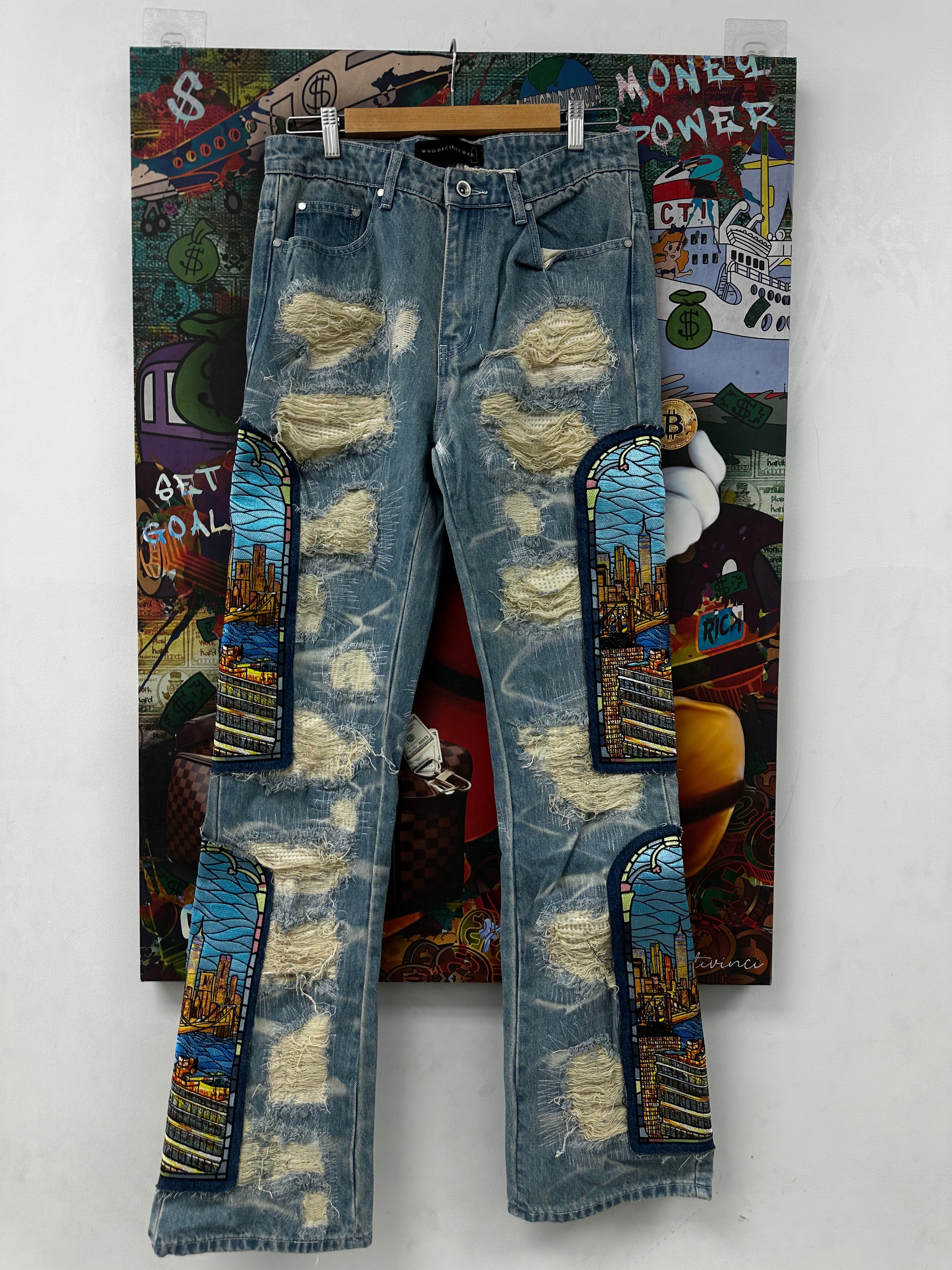WDW POTN Stained Glass Denim Sky (30-40) New