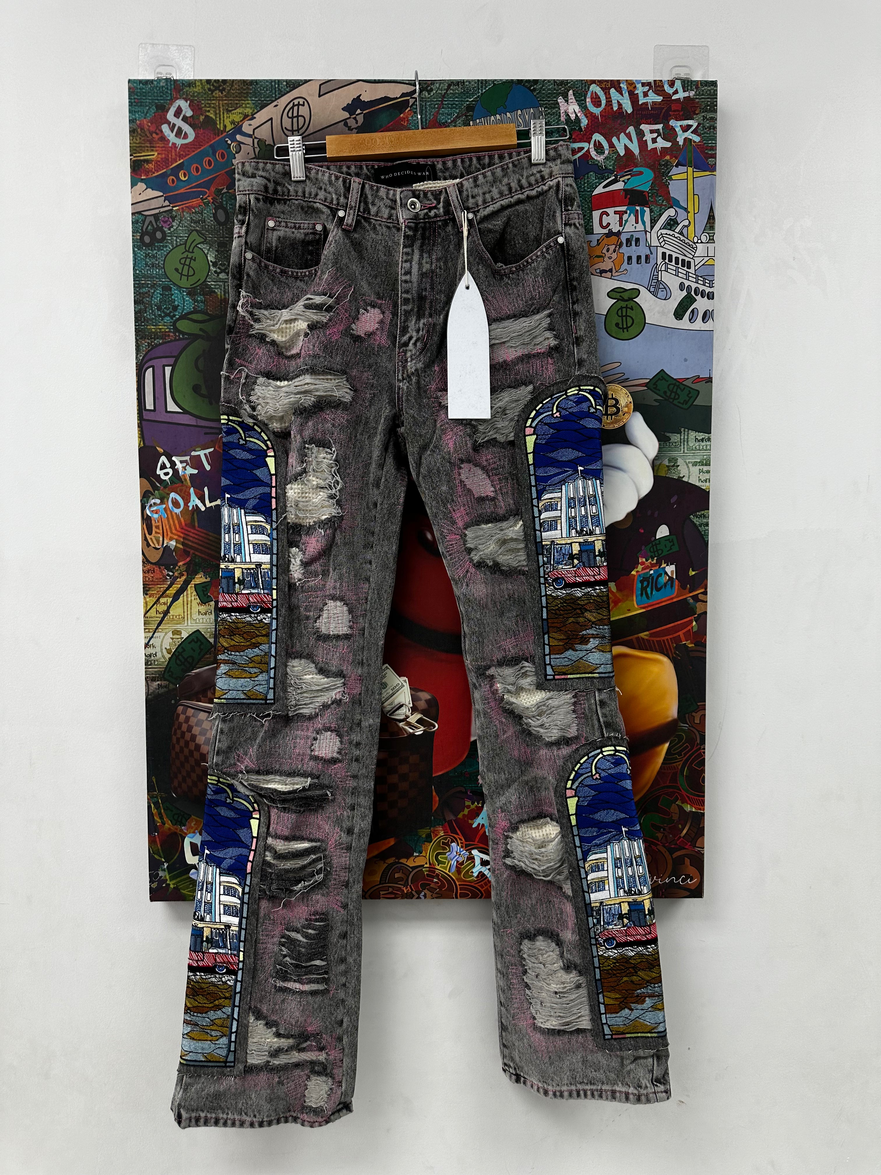 WDW POTN Stained Glass Denim Vintage Grey (30-40) New