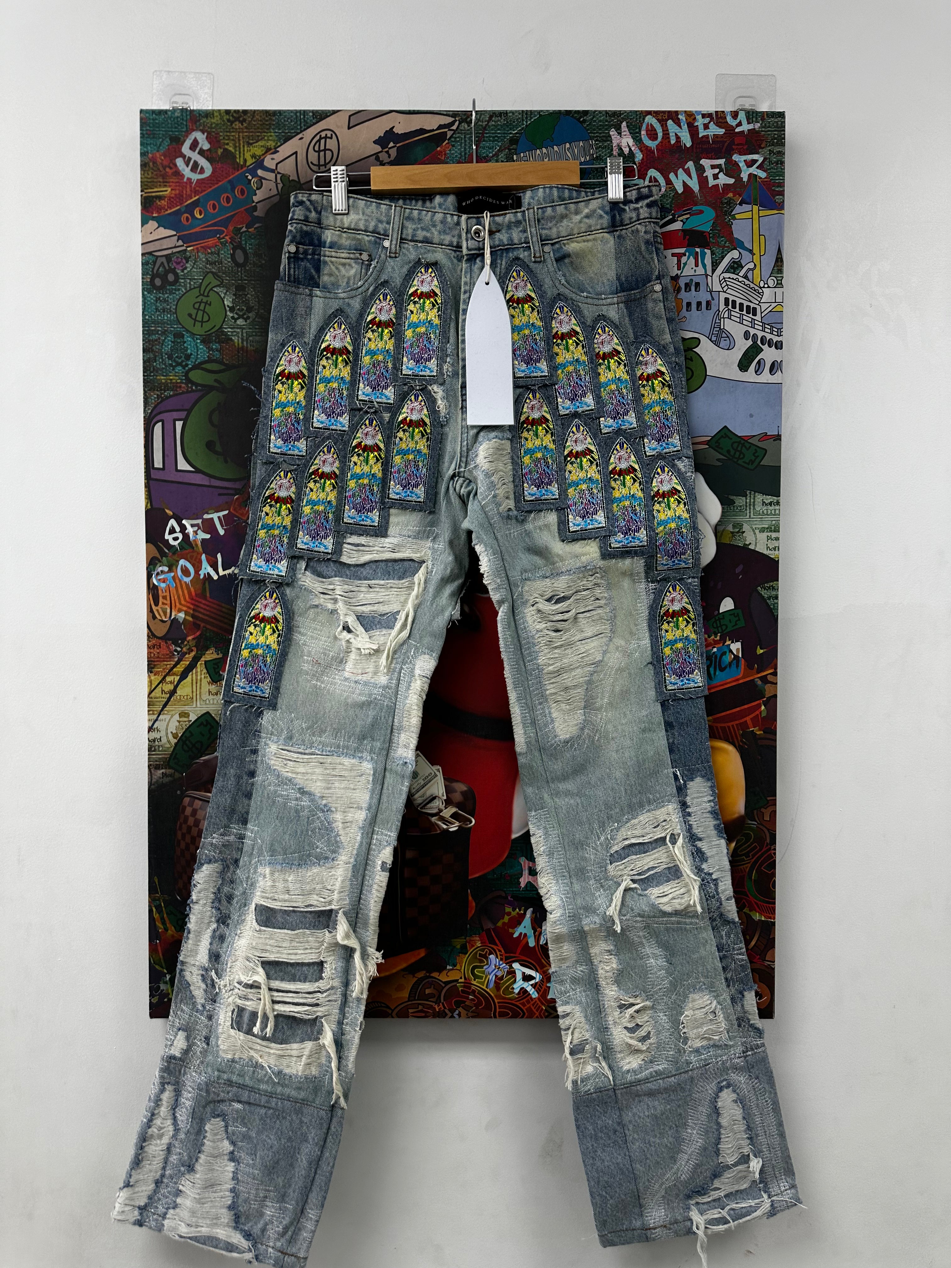 WDW Coliseum Denim Patchwork (30-40) New