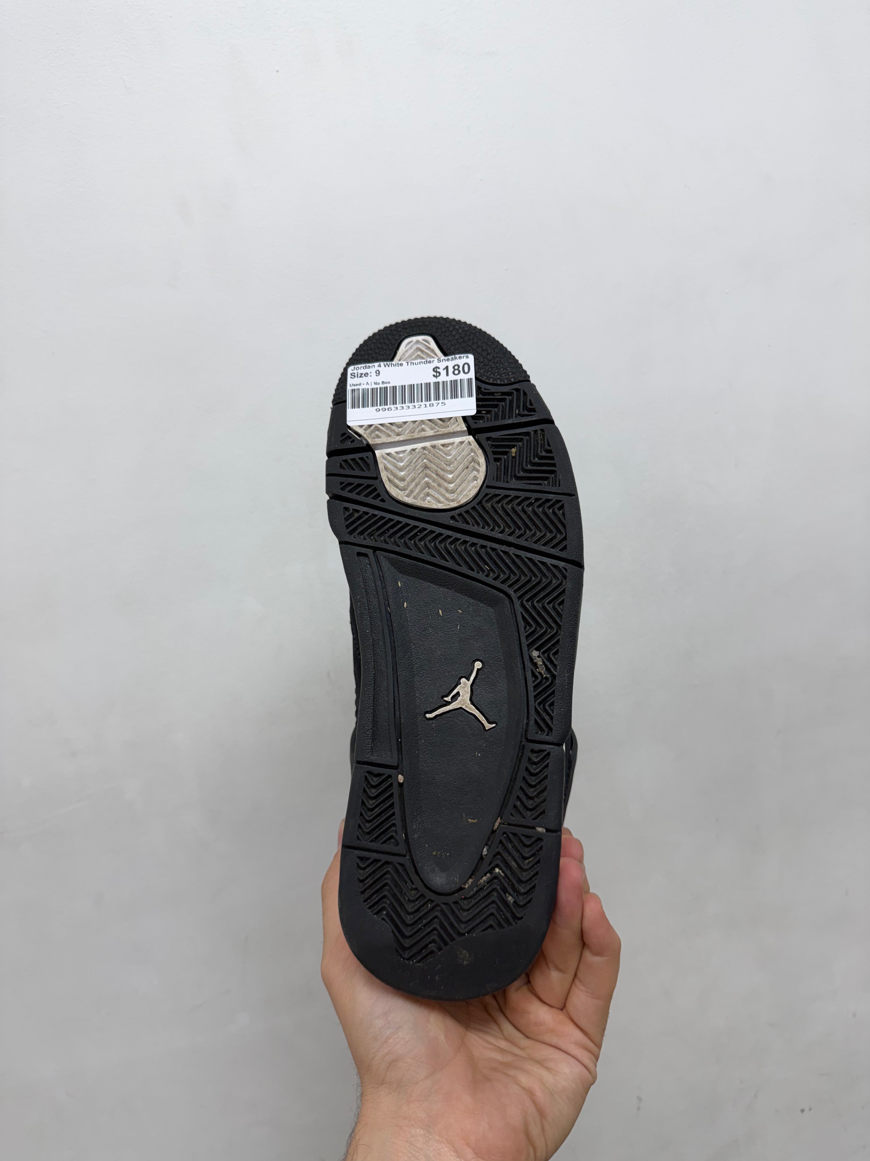 Jordan 4 White Thunder Sneakers