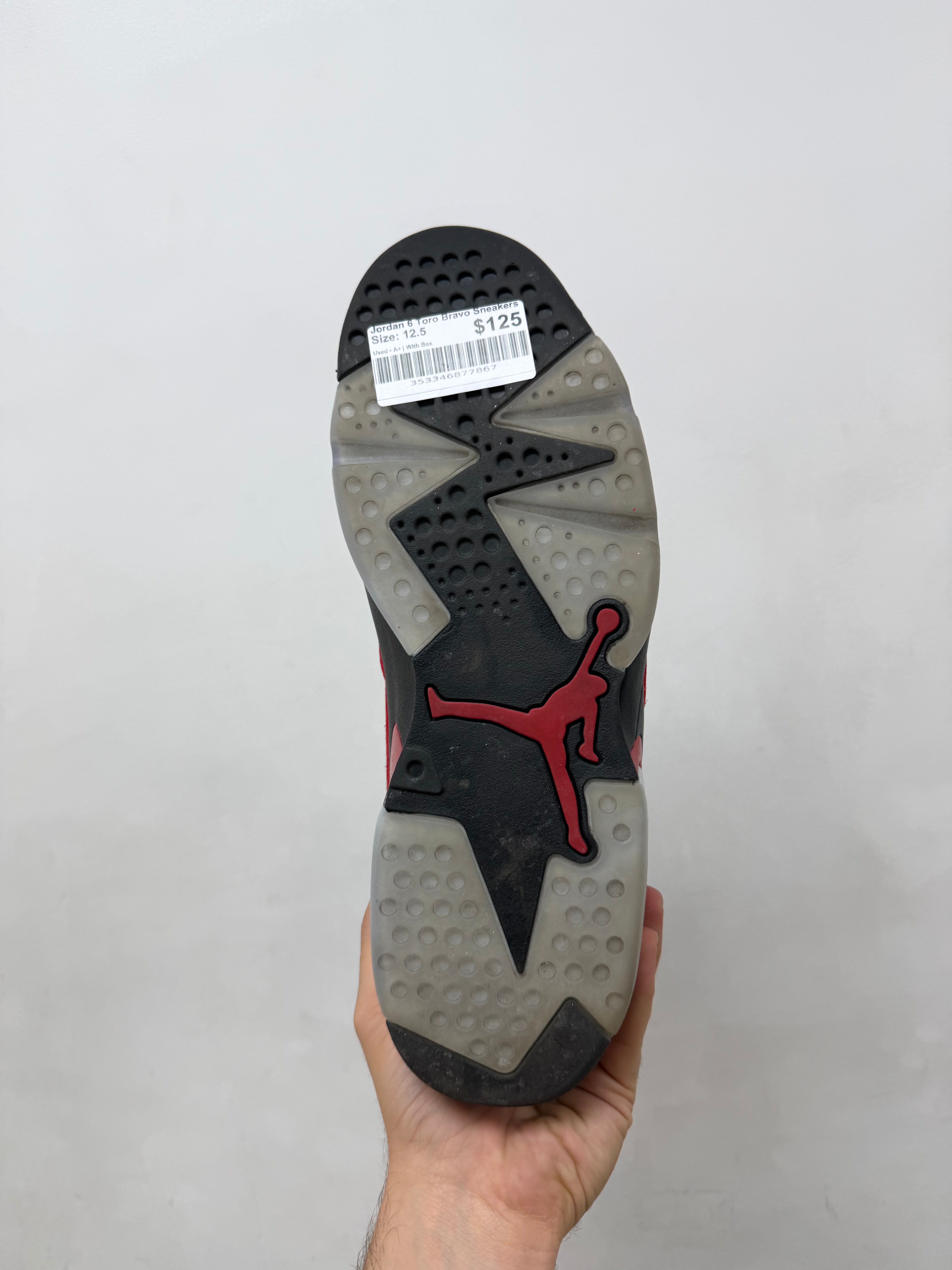 Jordan 6 Toro Bravo Sneakers