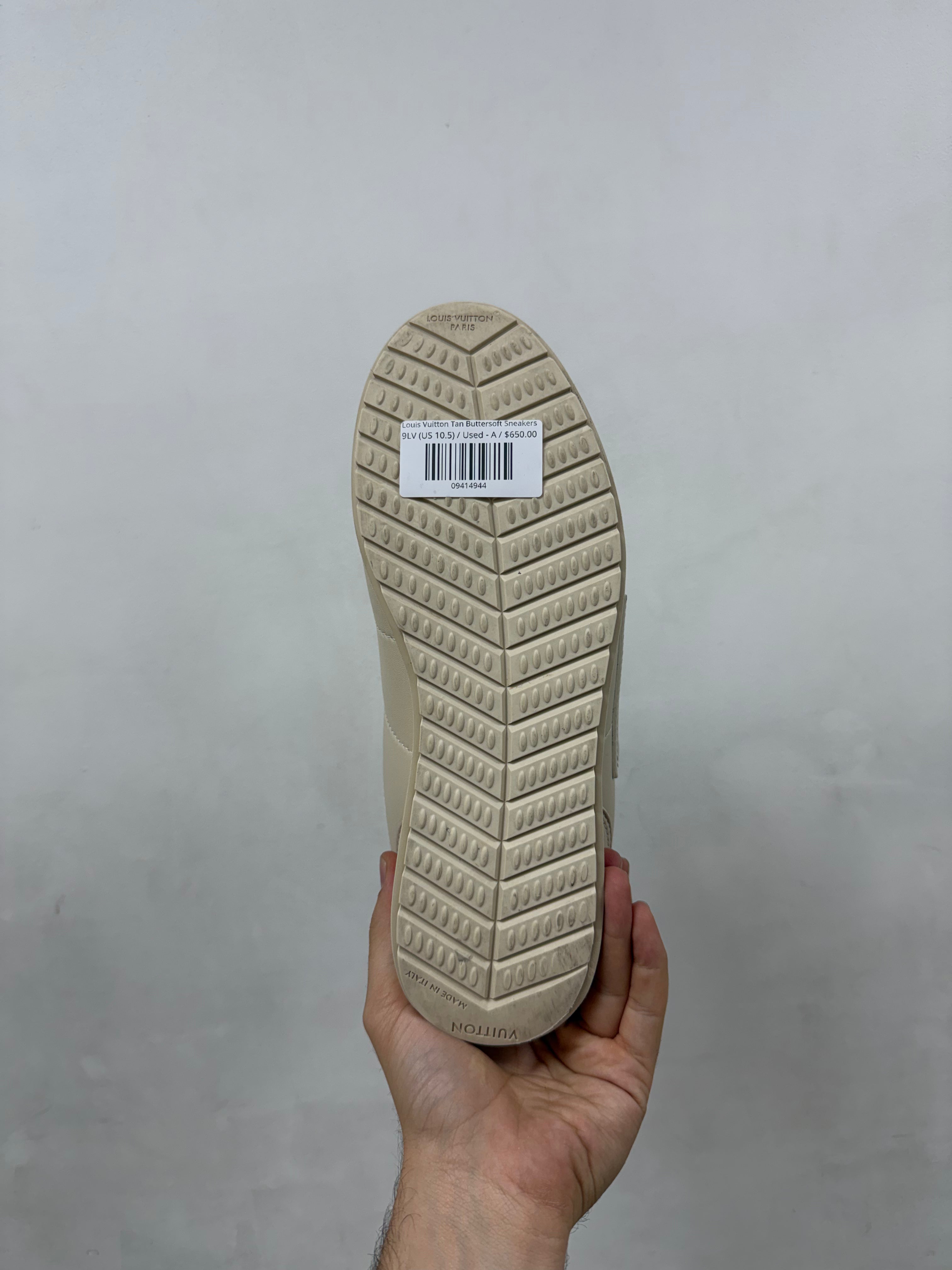Louis Vuitton Tan Buttersoft Sneakers