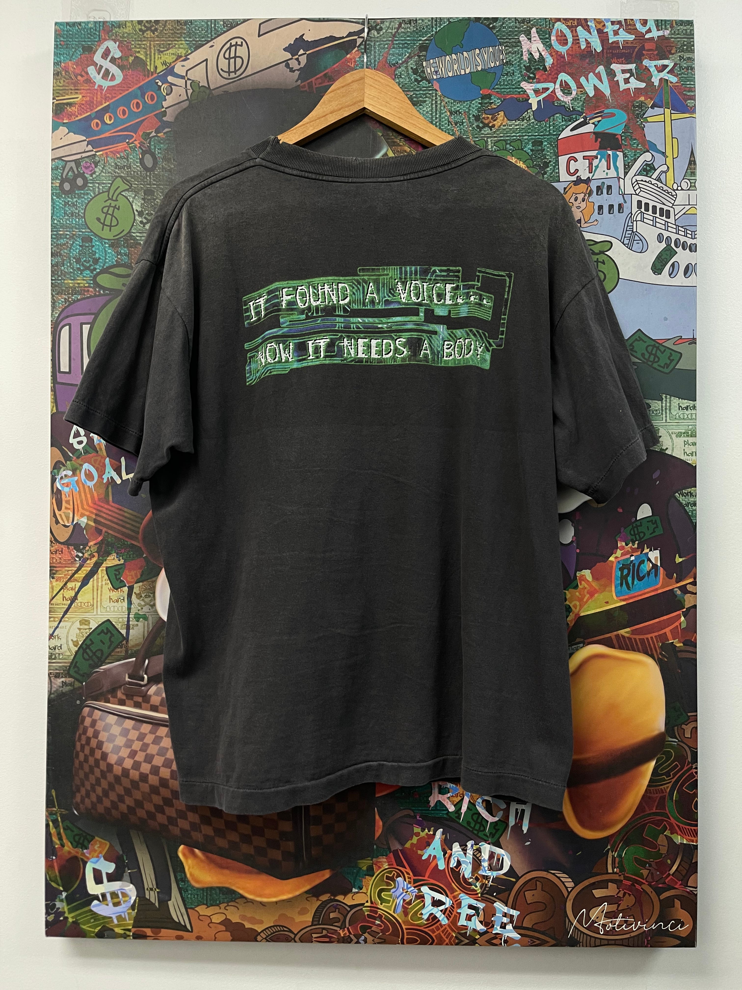 Saint Michael Ghost In The Shell Grey Tee