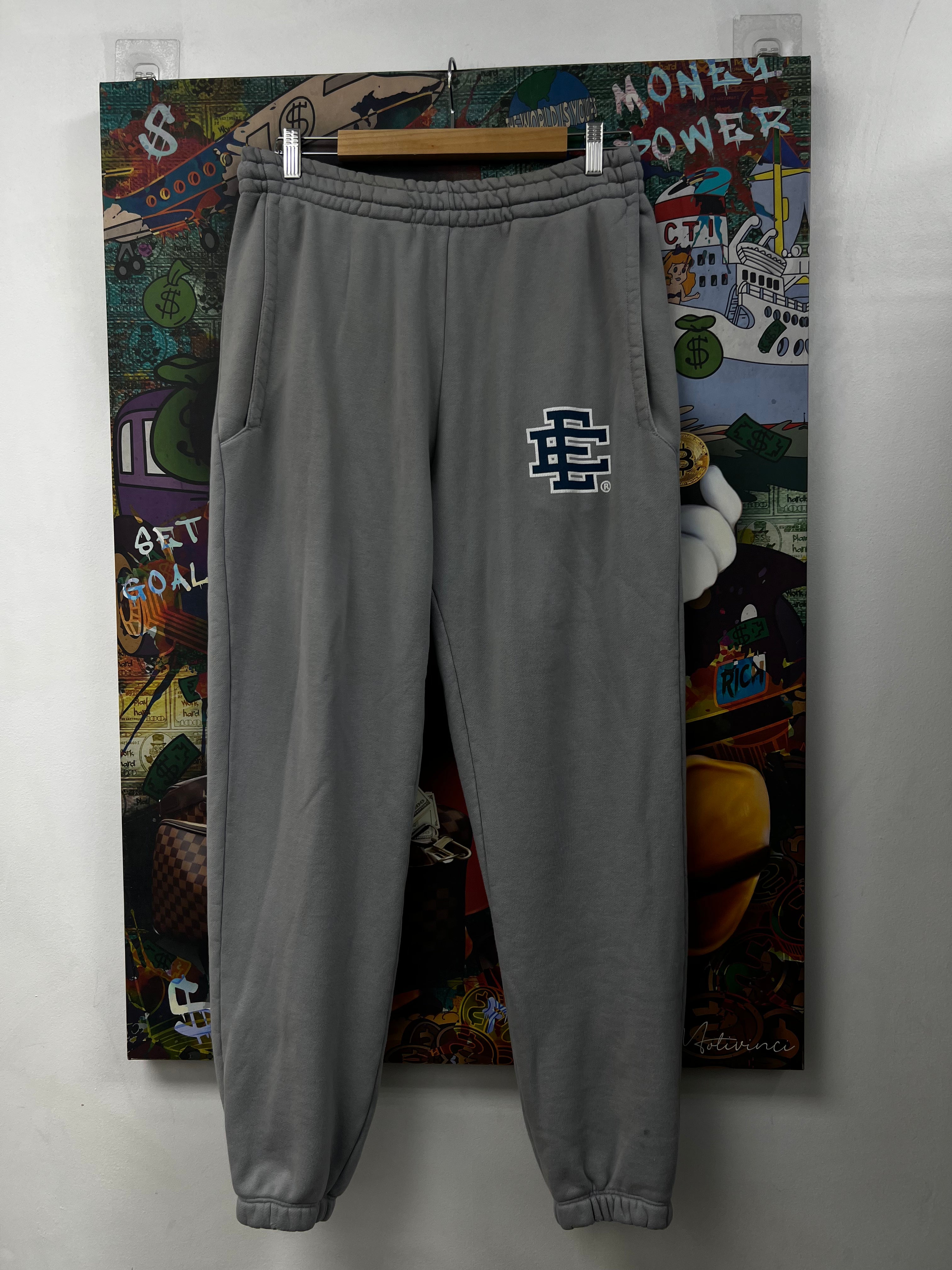 Eric Emanuel Grey Blue Sweats