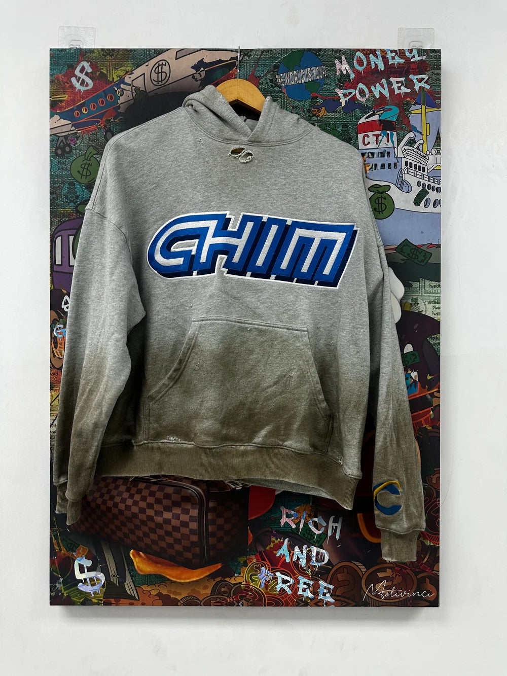 HMDD Dirty Chim Grey Hoodie