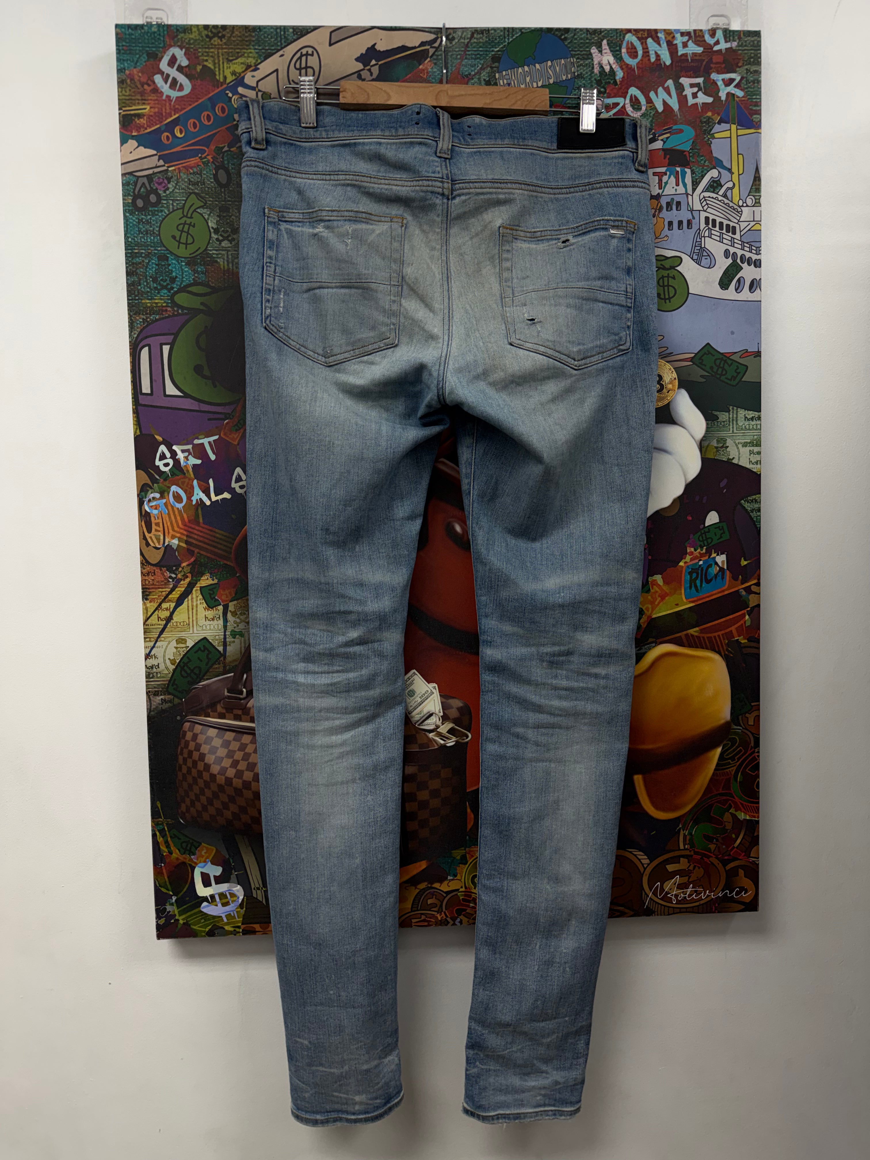 Amiri Plain Thrasher Jeans