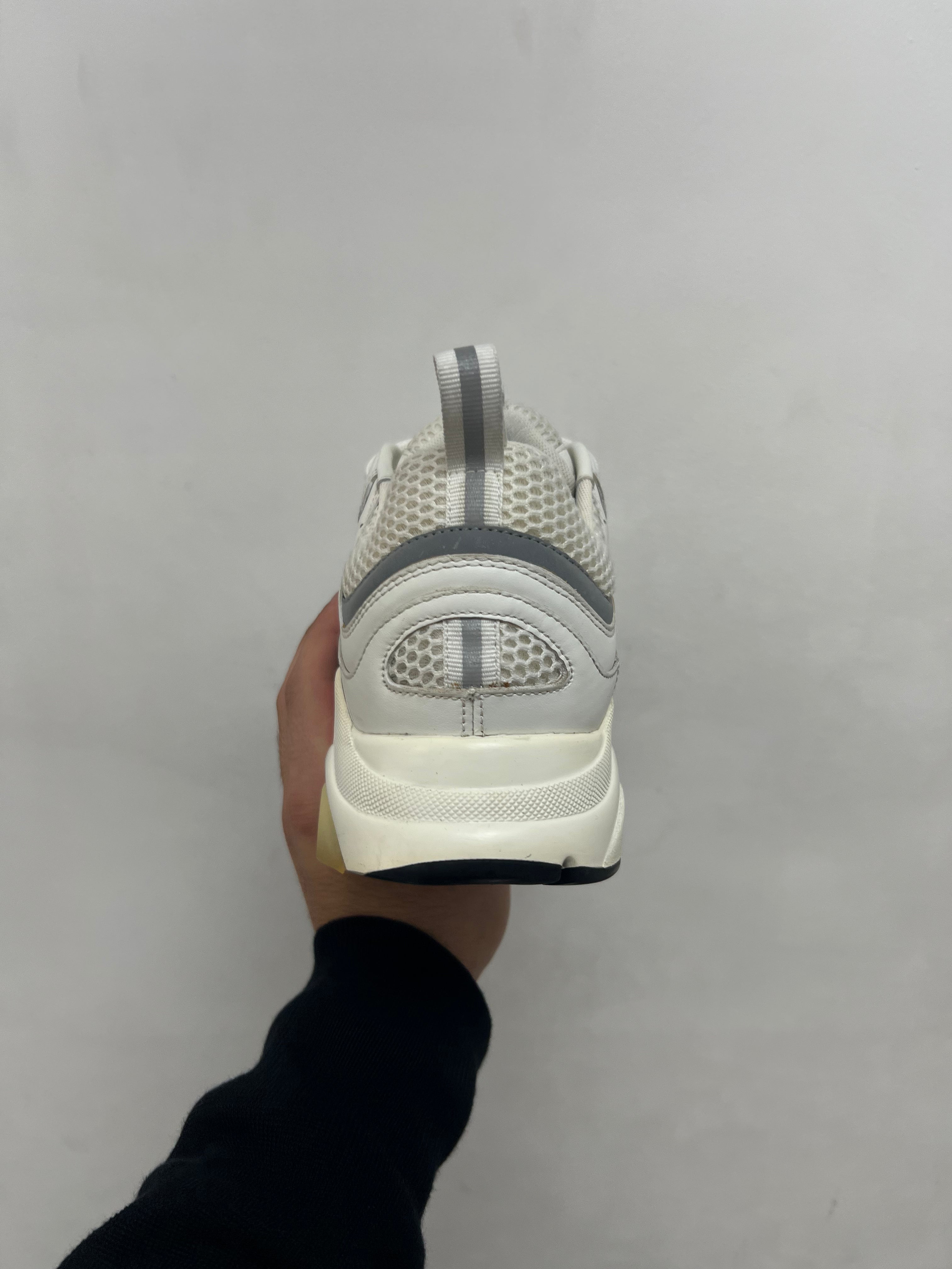 Dior White Silver B22 Sneakers