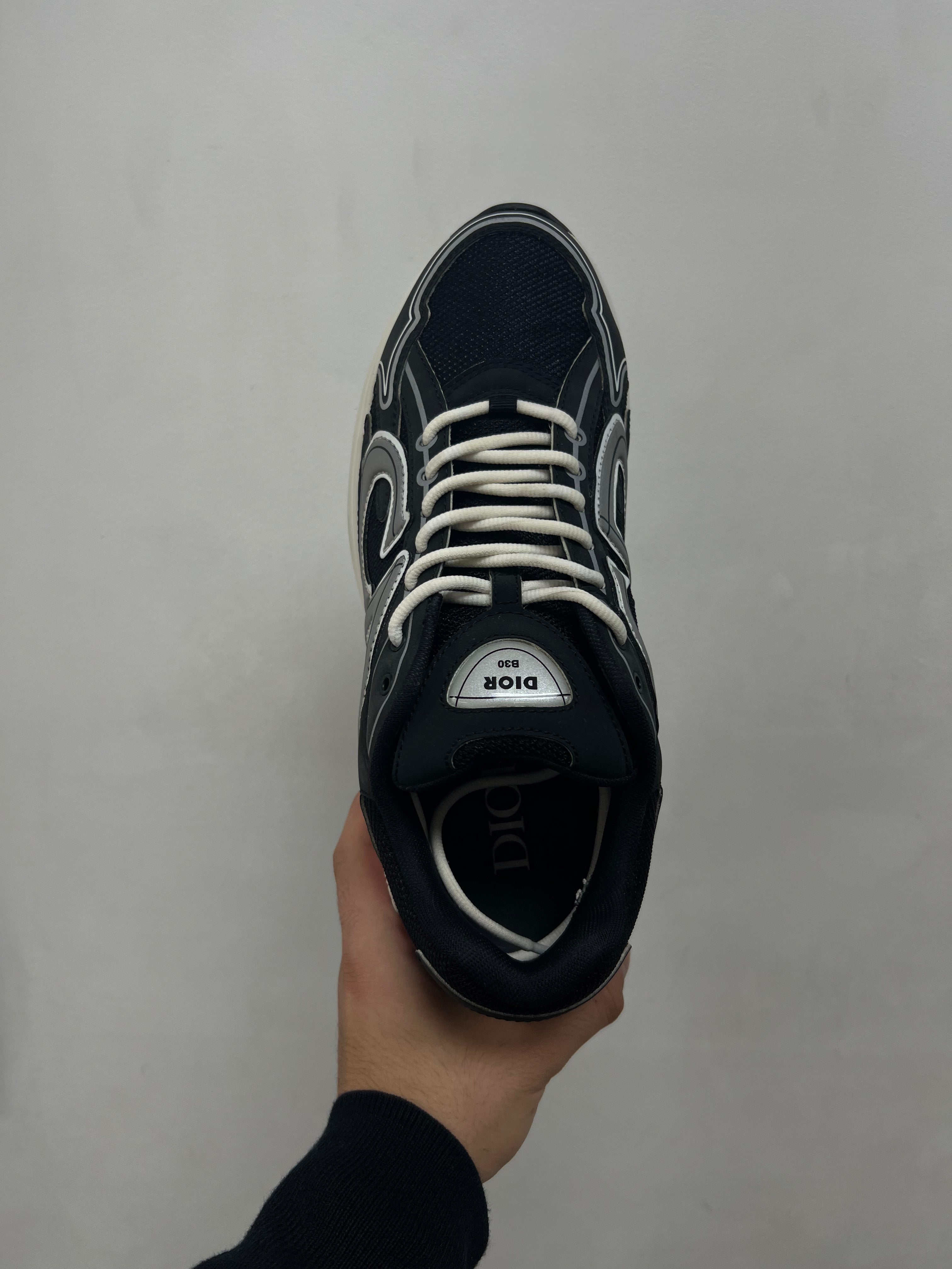 Dior Black Silver B30 Sneakers