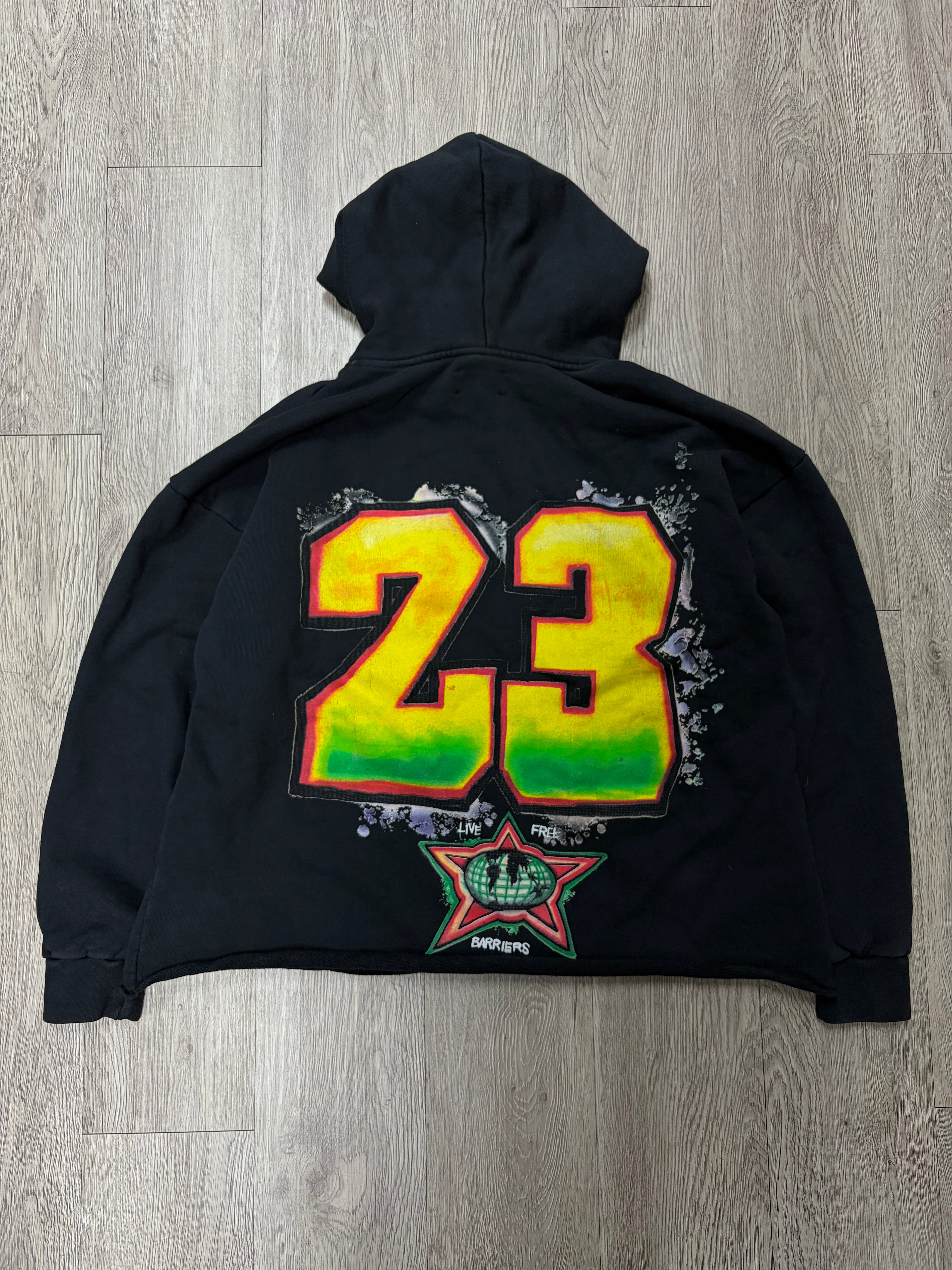 Barriers Black Jordan Hoodie