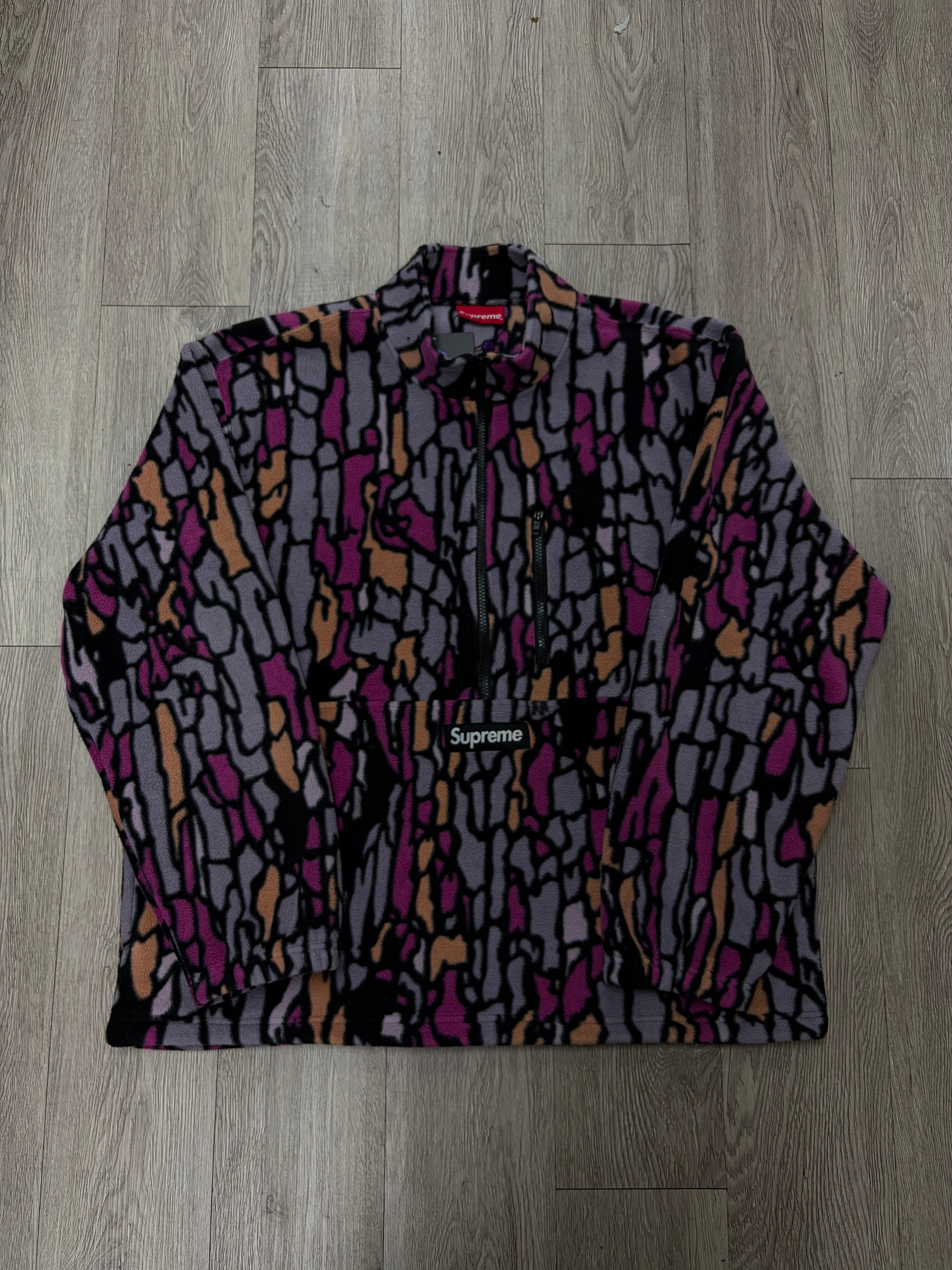 Supreme Stained Glass Fleece Half Zip Up