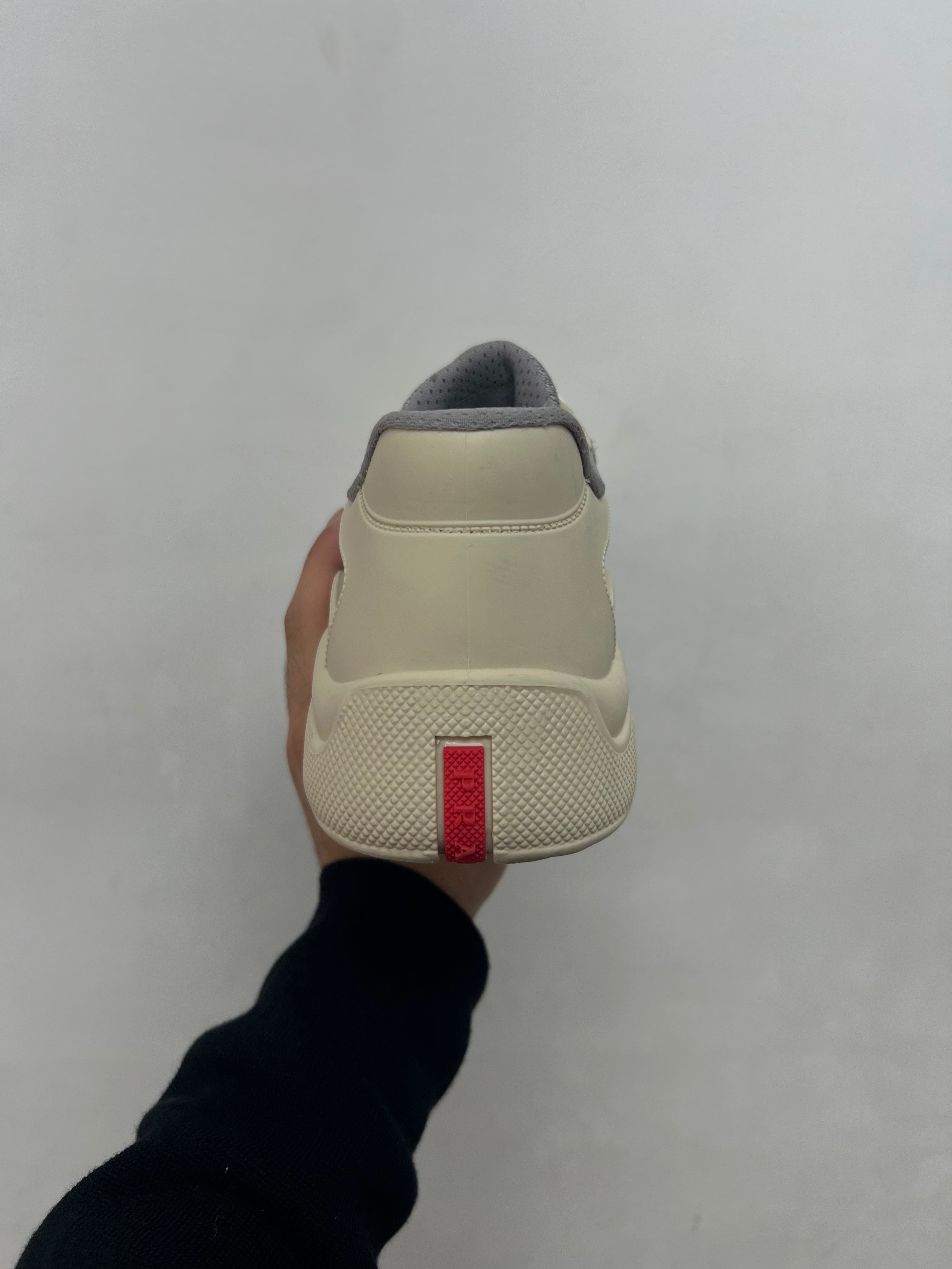 Prada Tan Rubber Cups Sneakers
