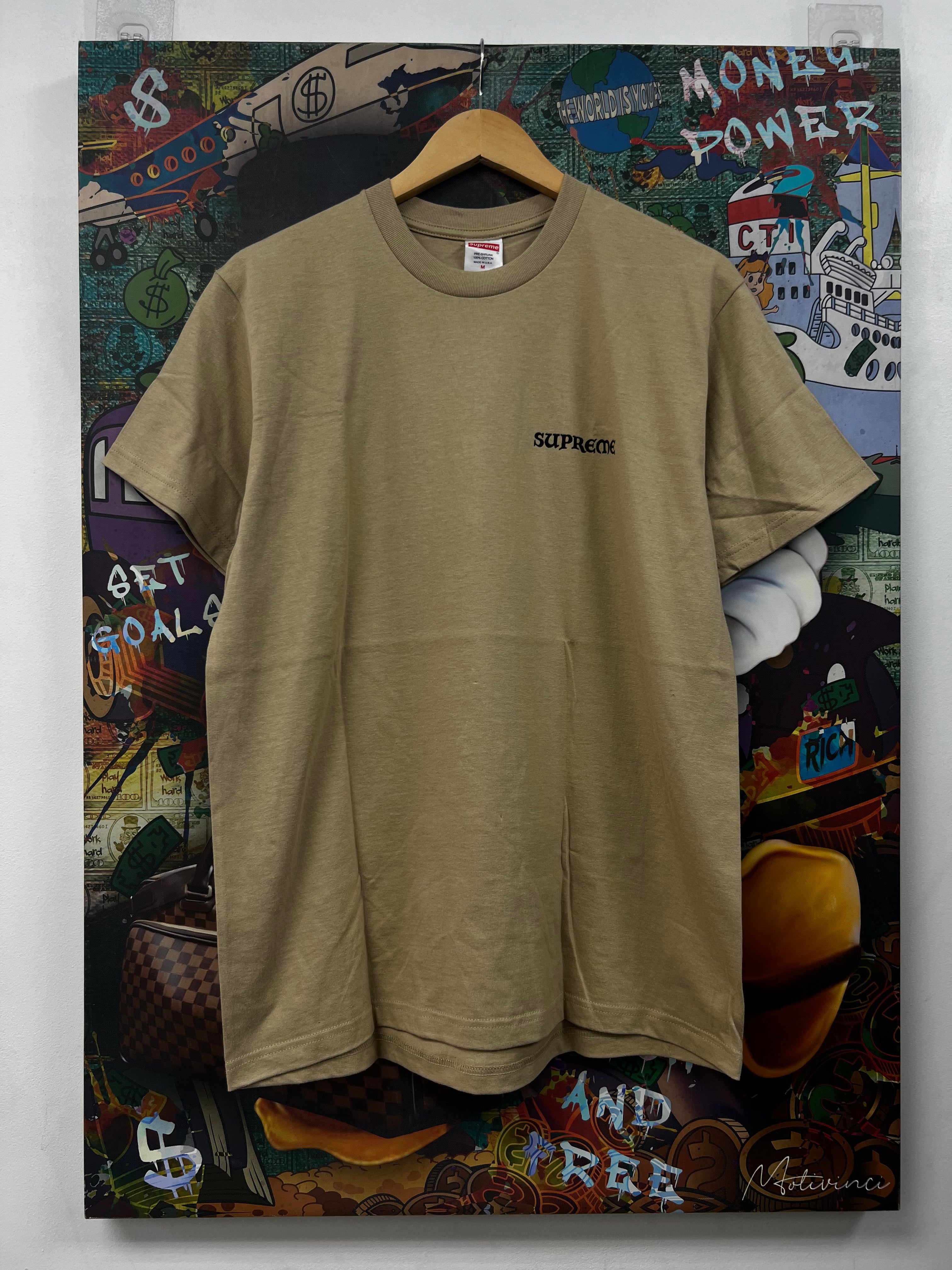 Supreme Khaki Worship Tee