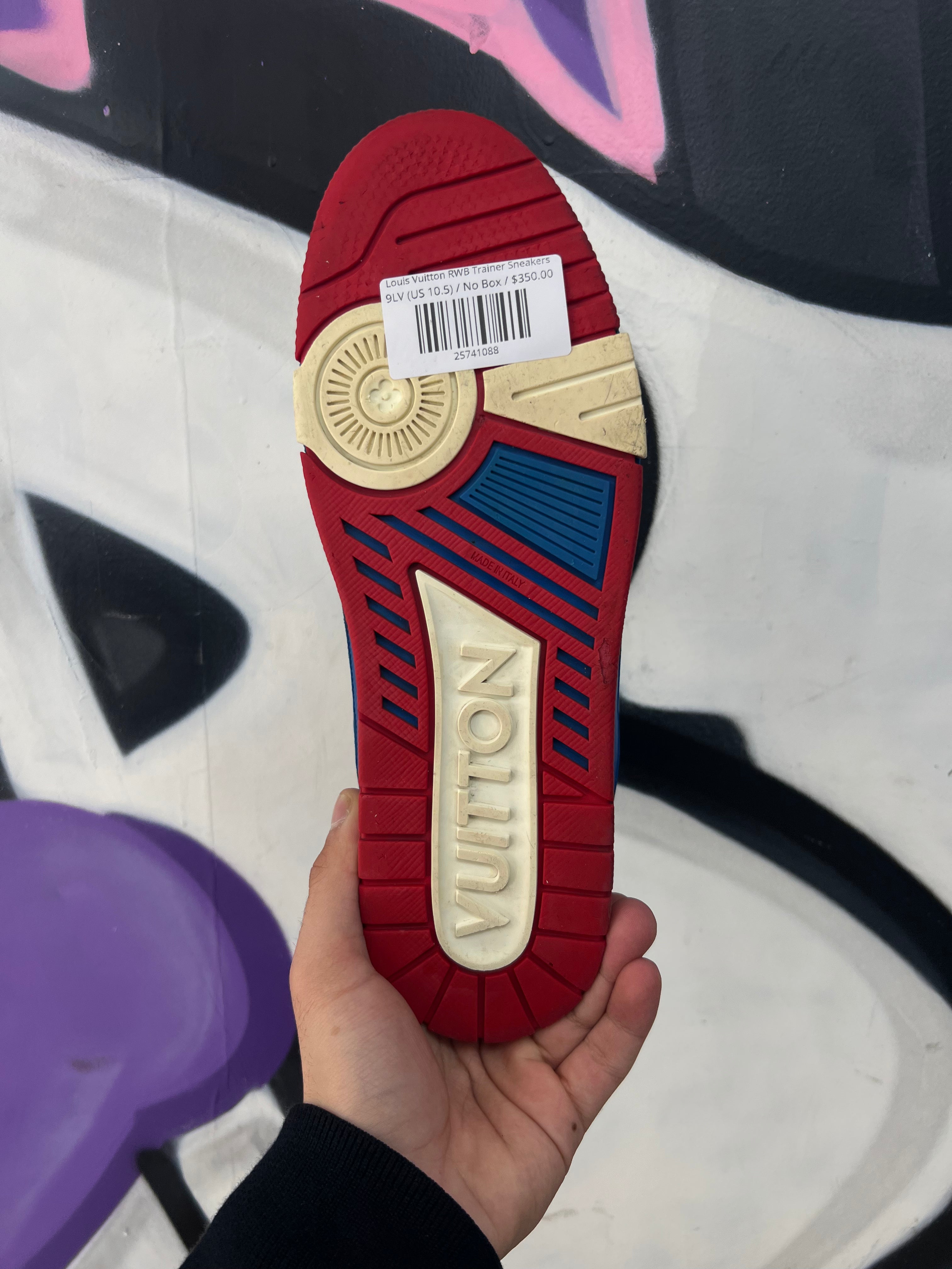 Louis Vuitton RWB Trainer Sneakers