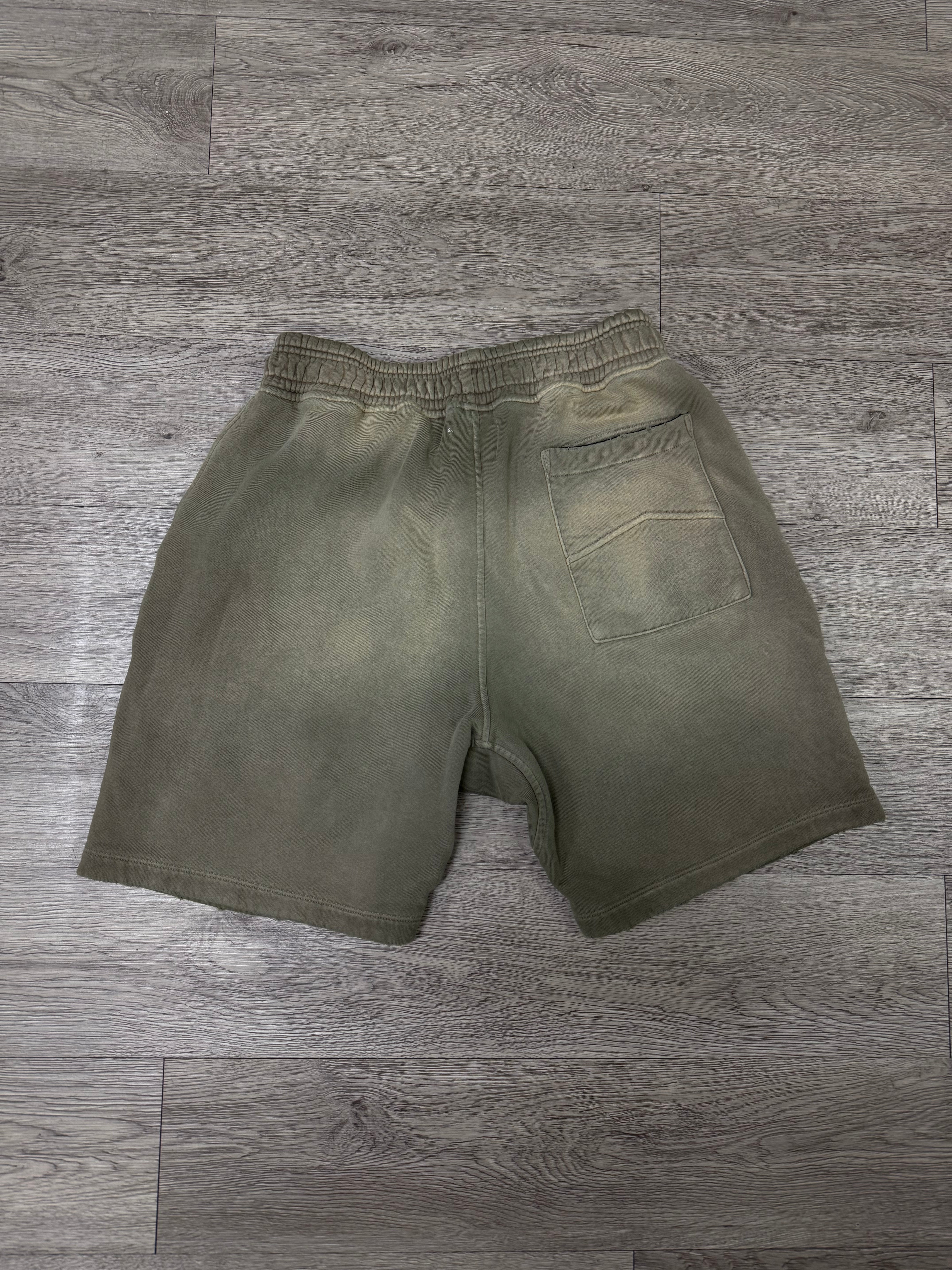 Rhude Olive Shorts