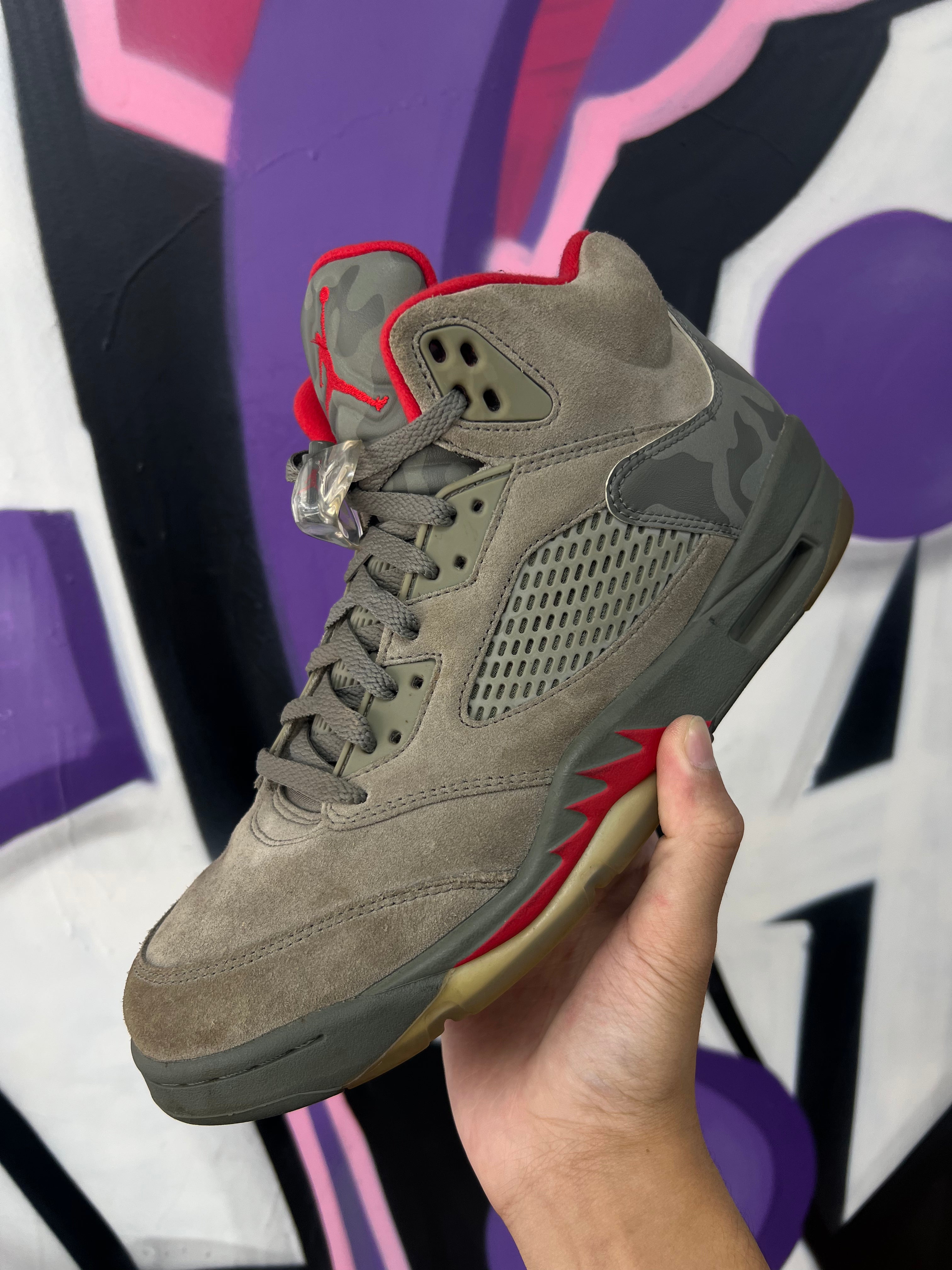 Jordan 5 Camo Sneakers