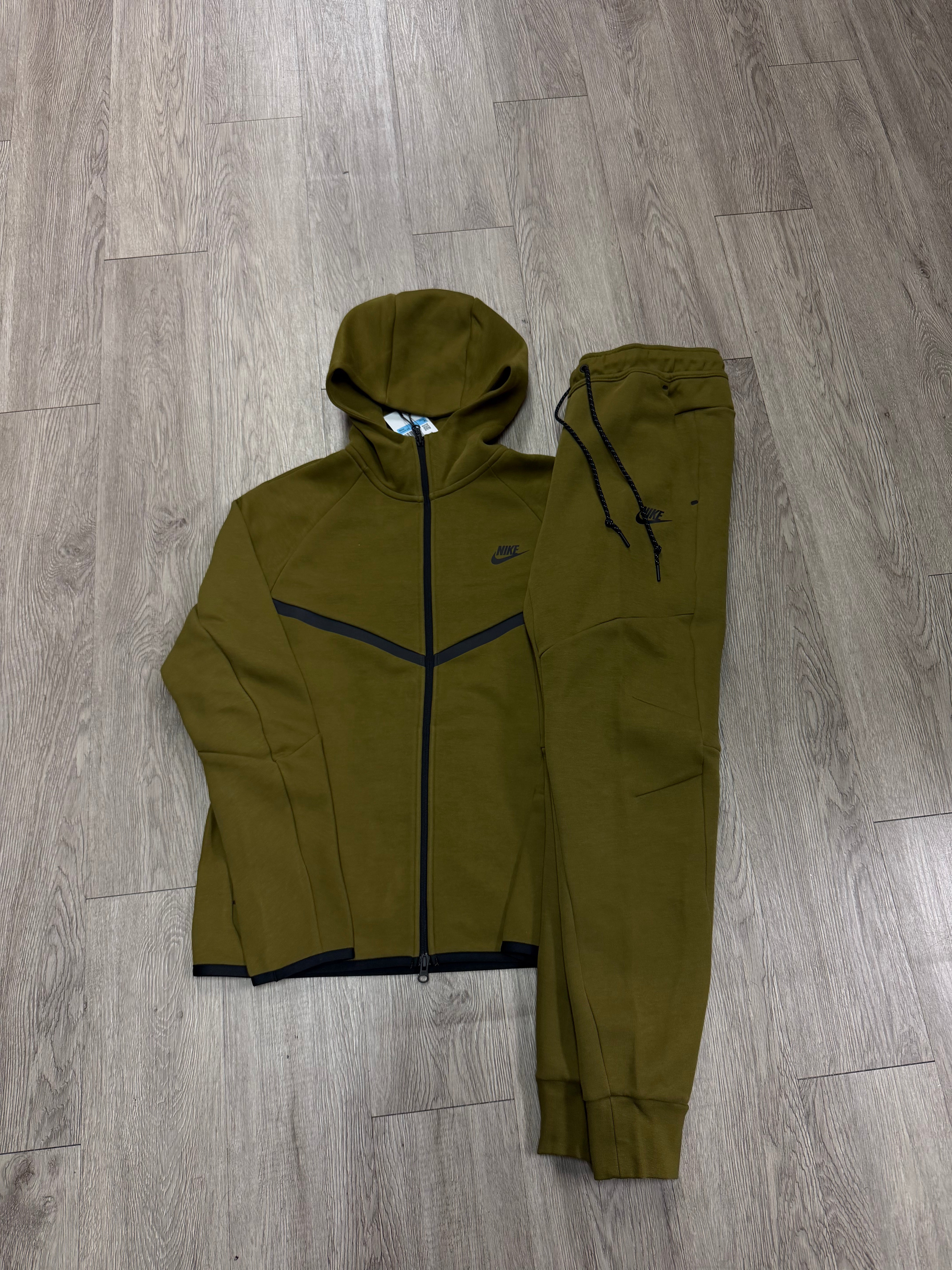 Nike Olive Tech Sweatsuit