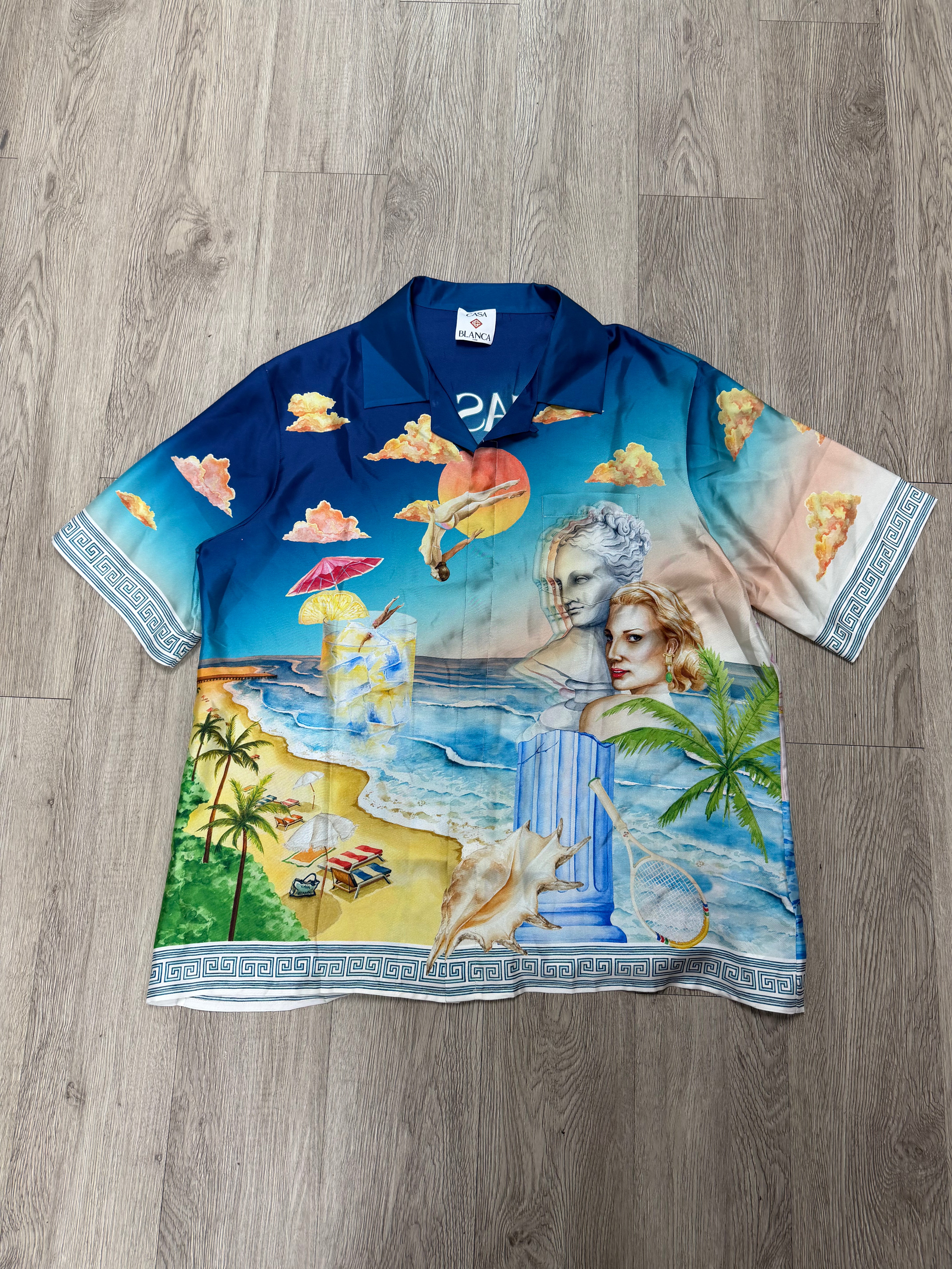 Casablanca Le Pongeon Button Up