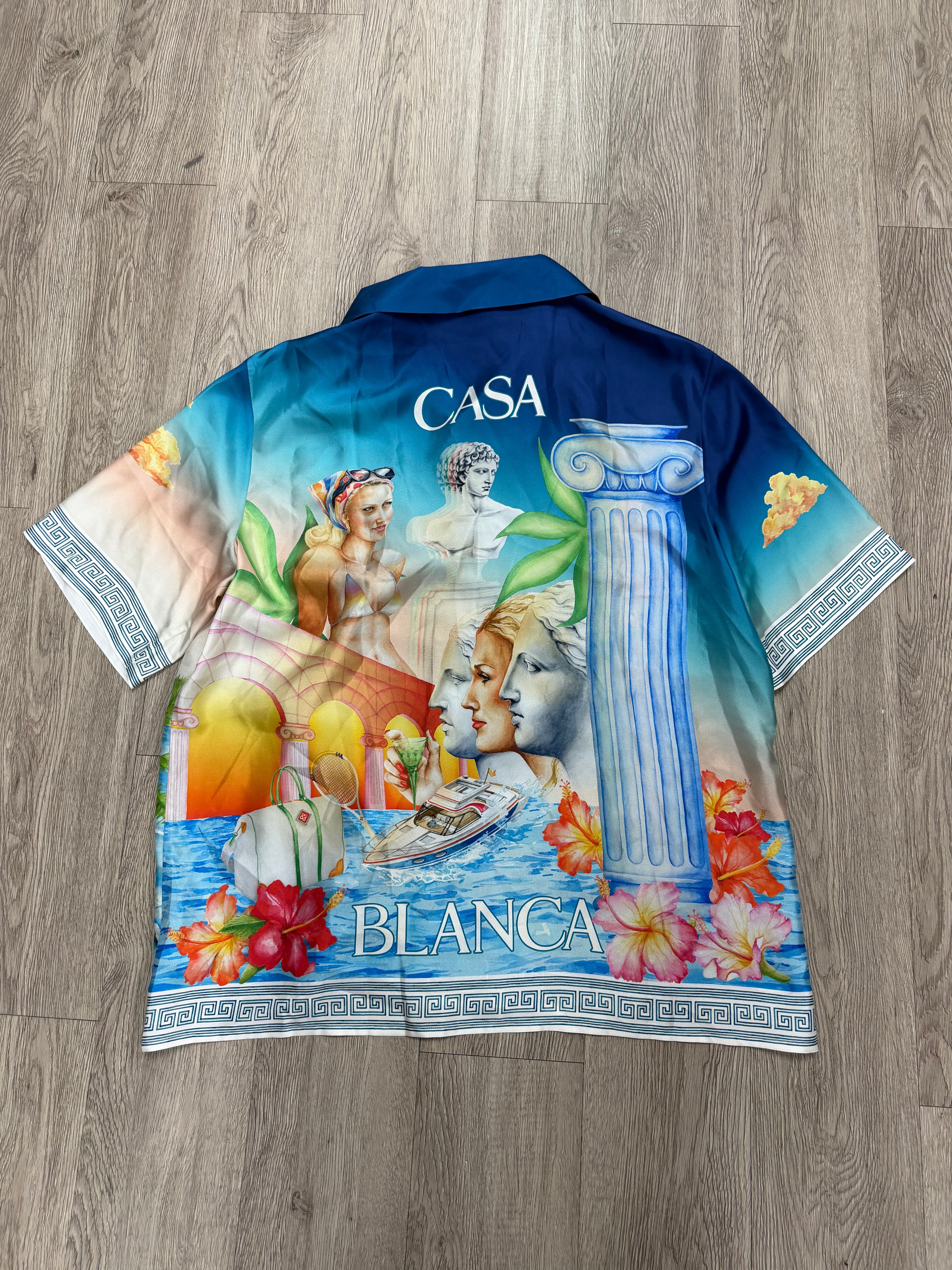 Casablanca Le Pongeon Button Up