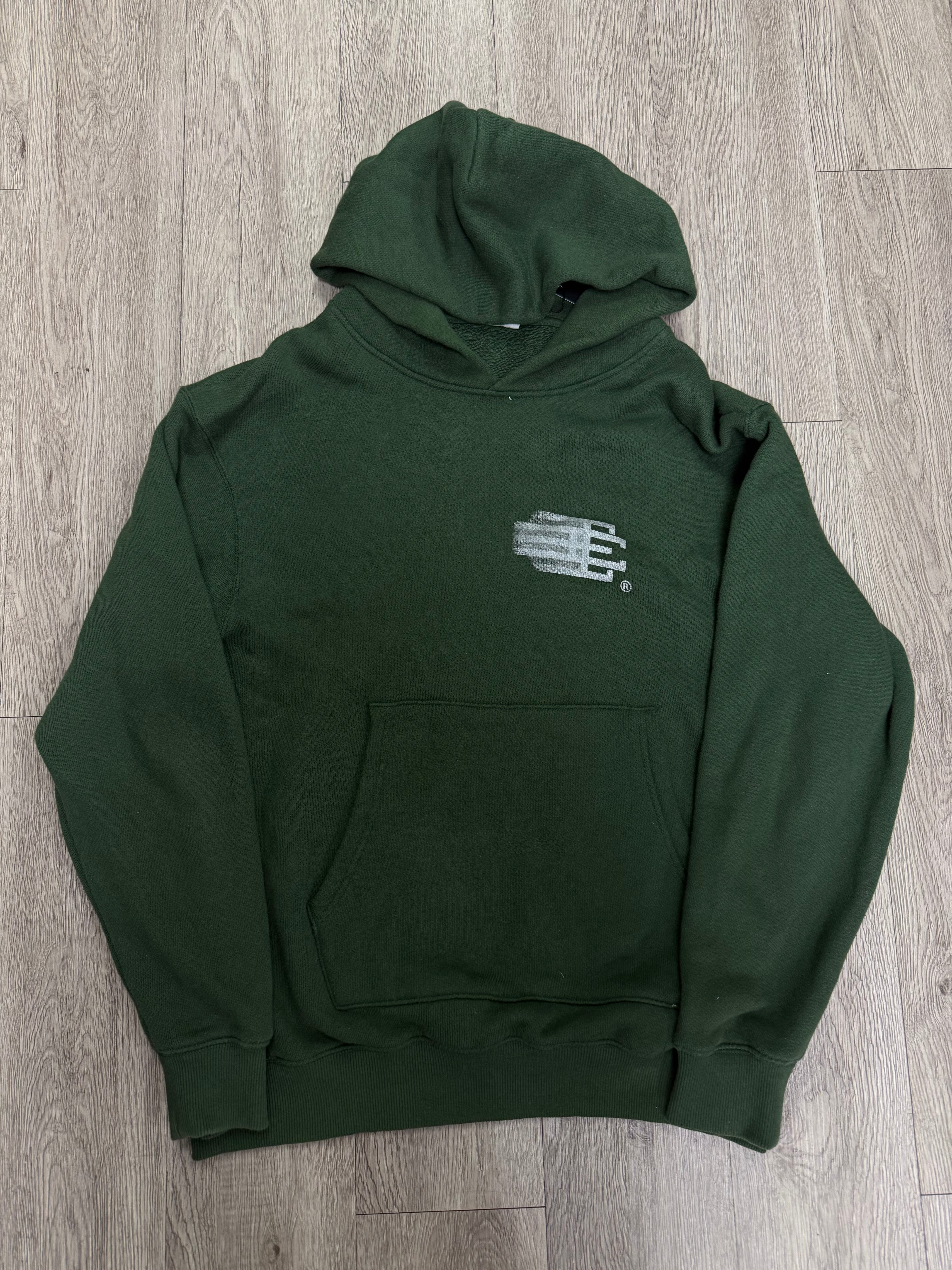 Eric Emanuel Green Motion Logo Hoodie