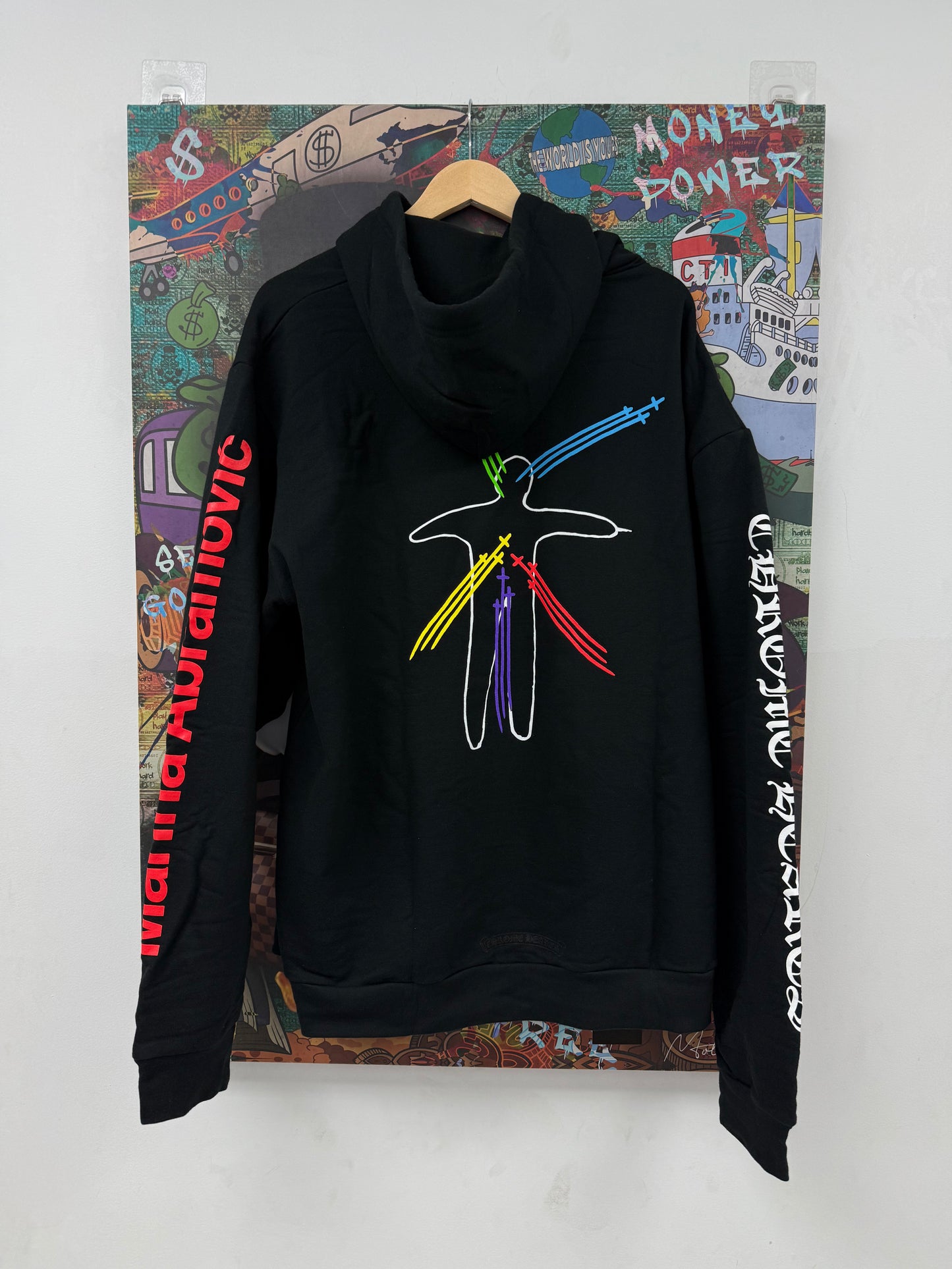 Chrome Hearts Marina Abramovic Hoodie Black Multi New XL
