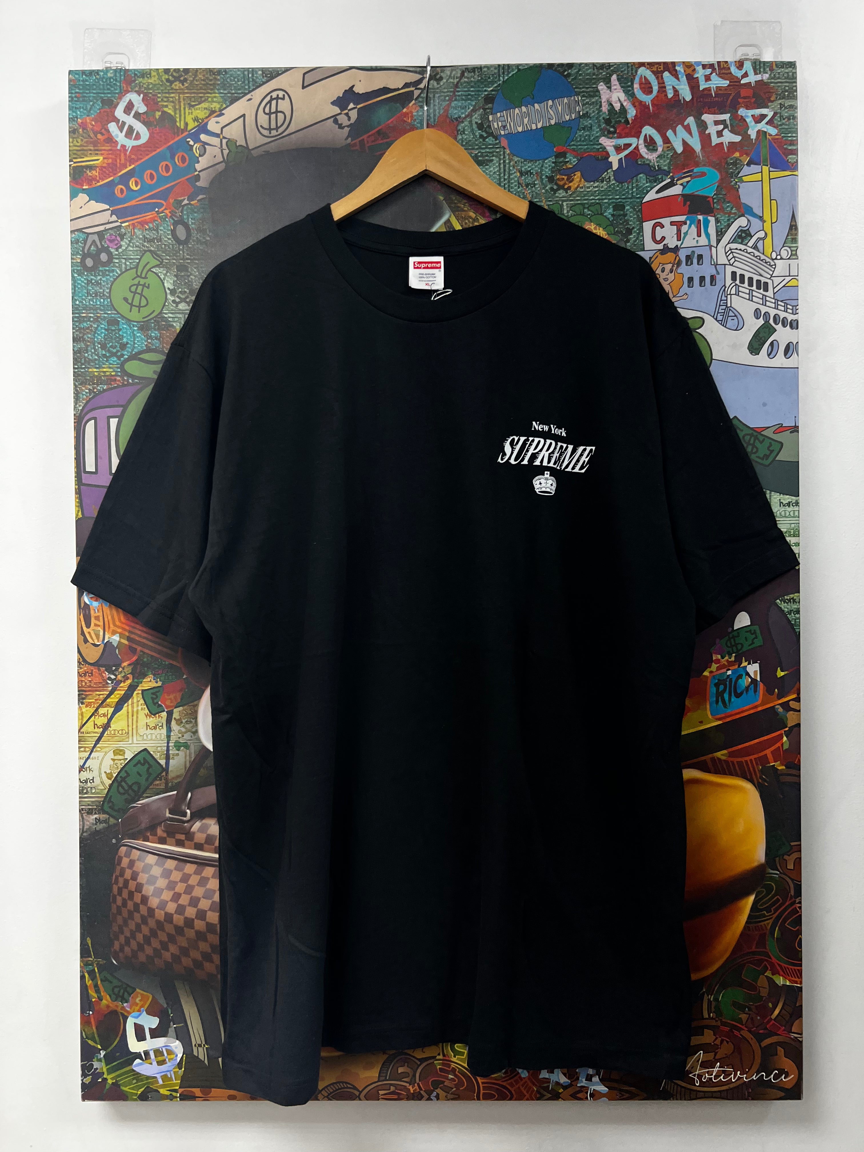 Supreme Black 4 Life Tee
