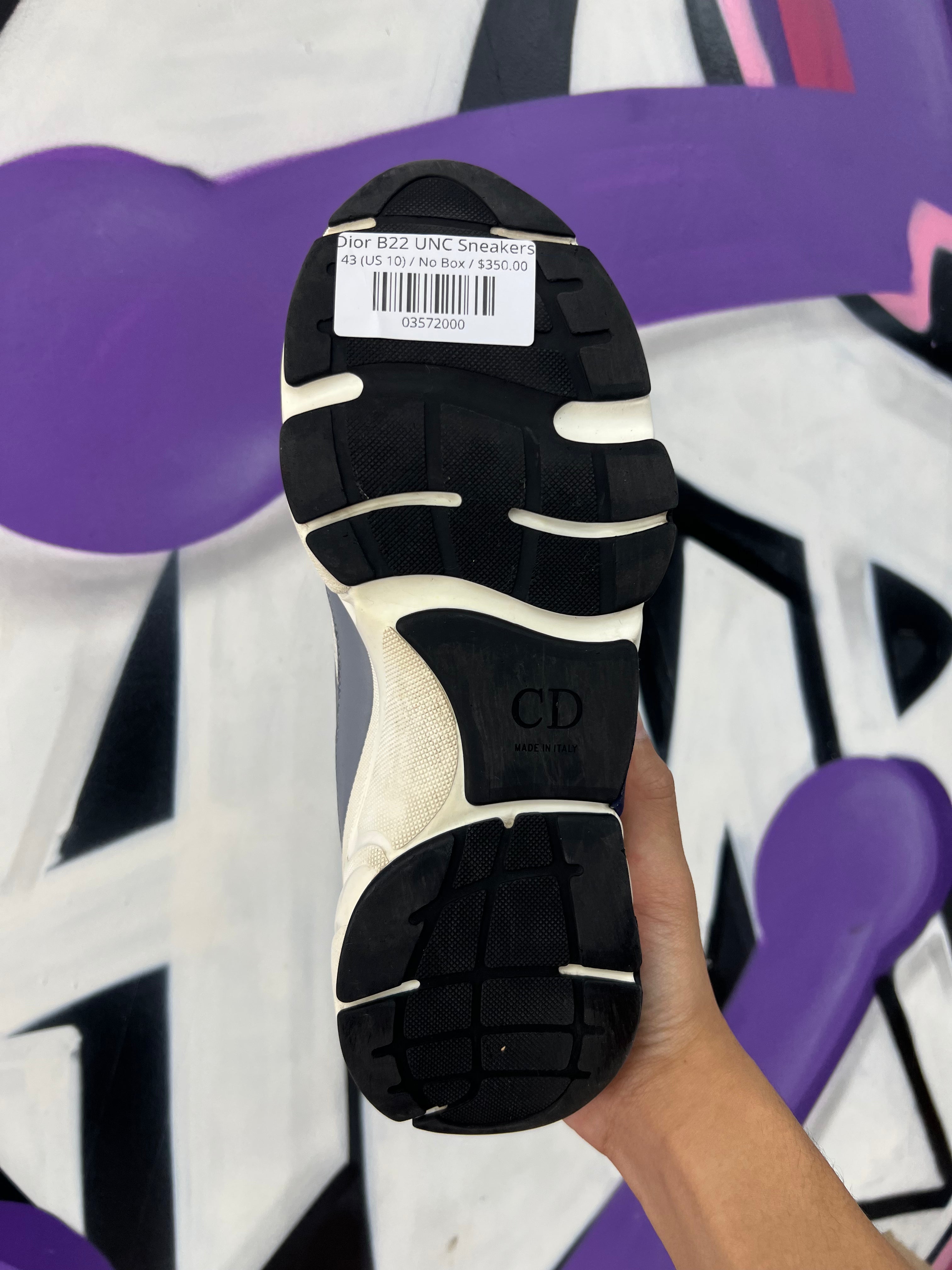 Dior B22 UNC Sneakers