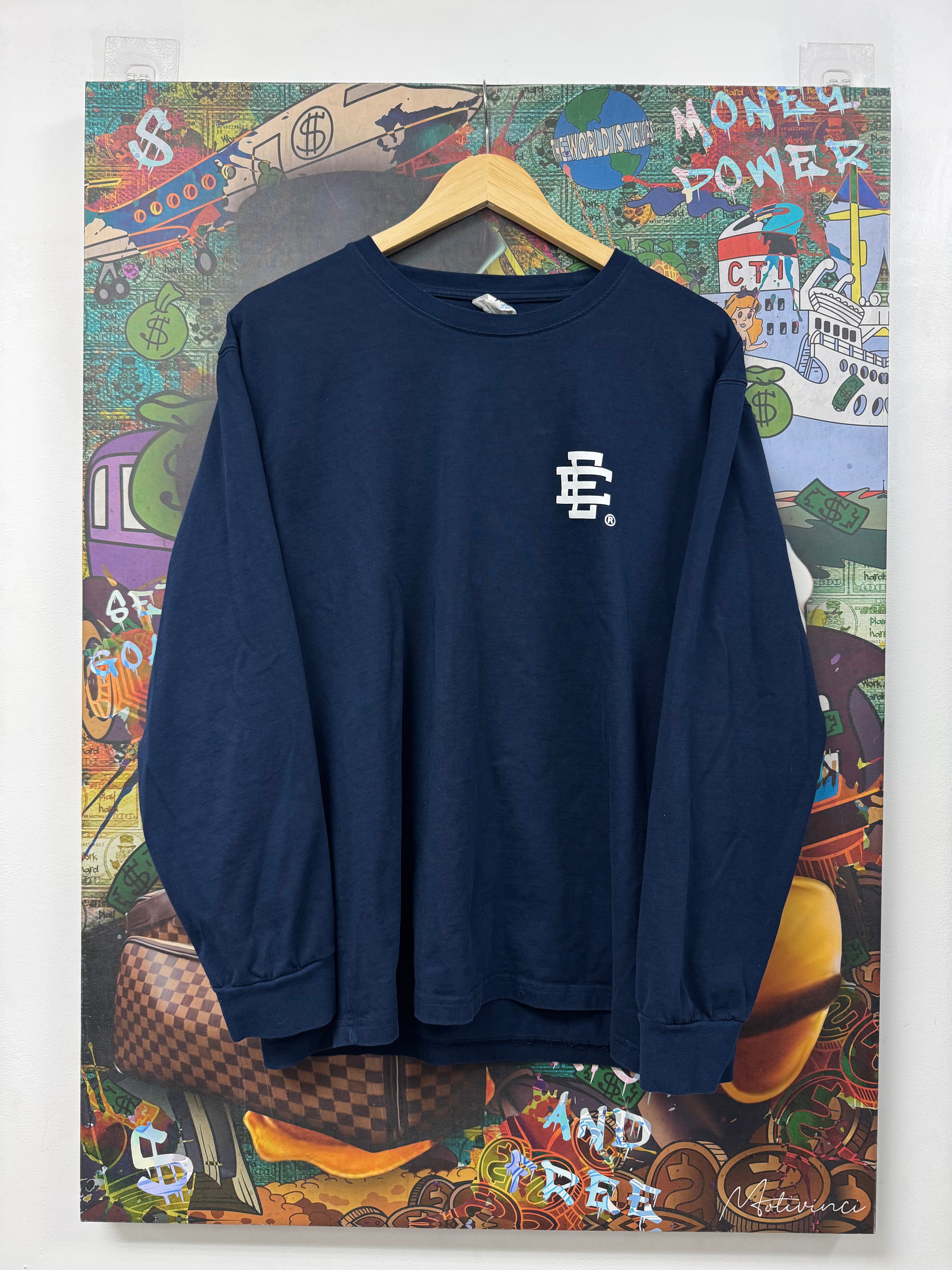 Eric Emanuel Navy White Long Sleeve